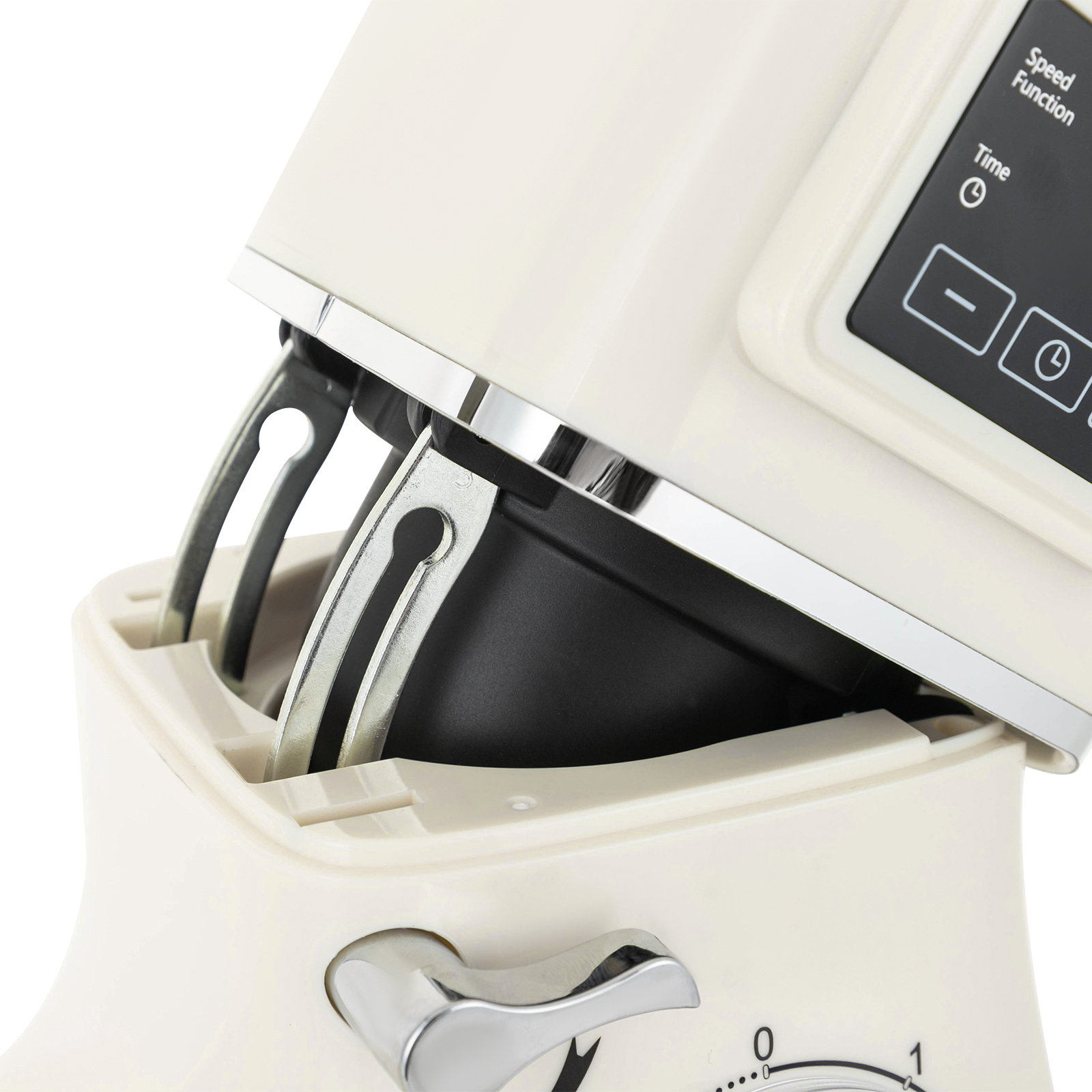 CNCEST Küchenmaschine, Knetmaschine, Teigmaschine mit LCD-Display