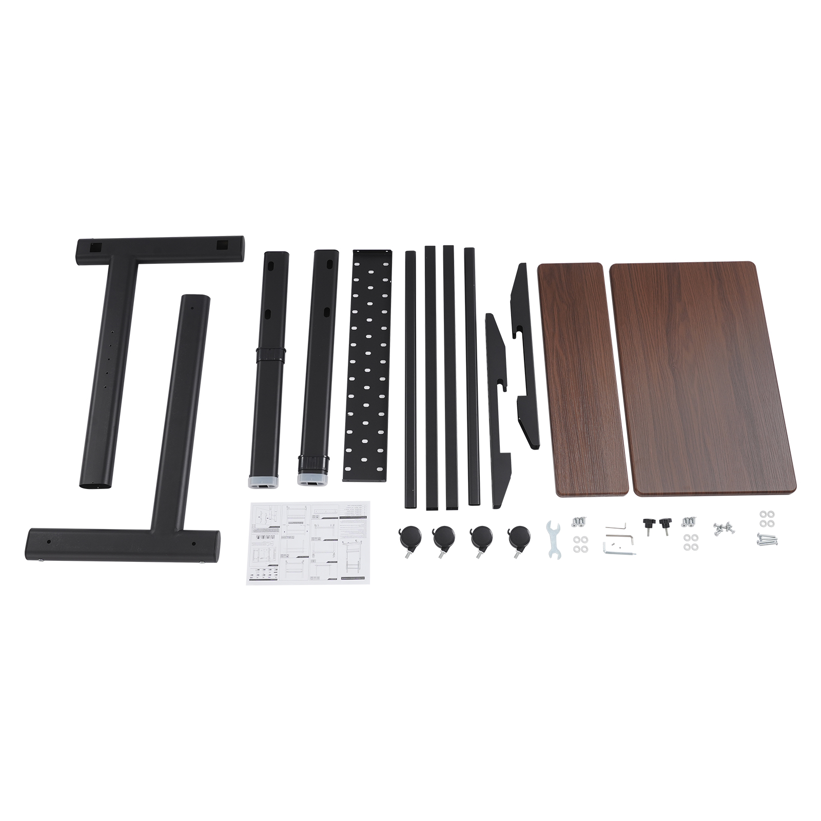 Verwijderbare tv-standaard 43-86 inch universele plank met geperforeerde plaat 128,5 x 74 x 46 cm - zwart Verwijderbare tv-standaard 43-86 inch universele plank met geperforeerde plaat 128,5 x 74 x 46 cm - zwart