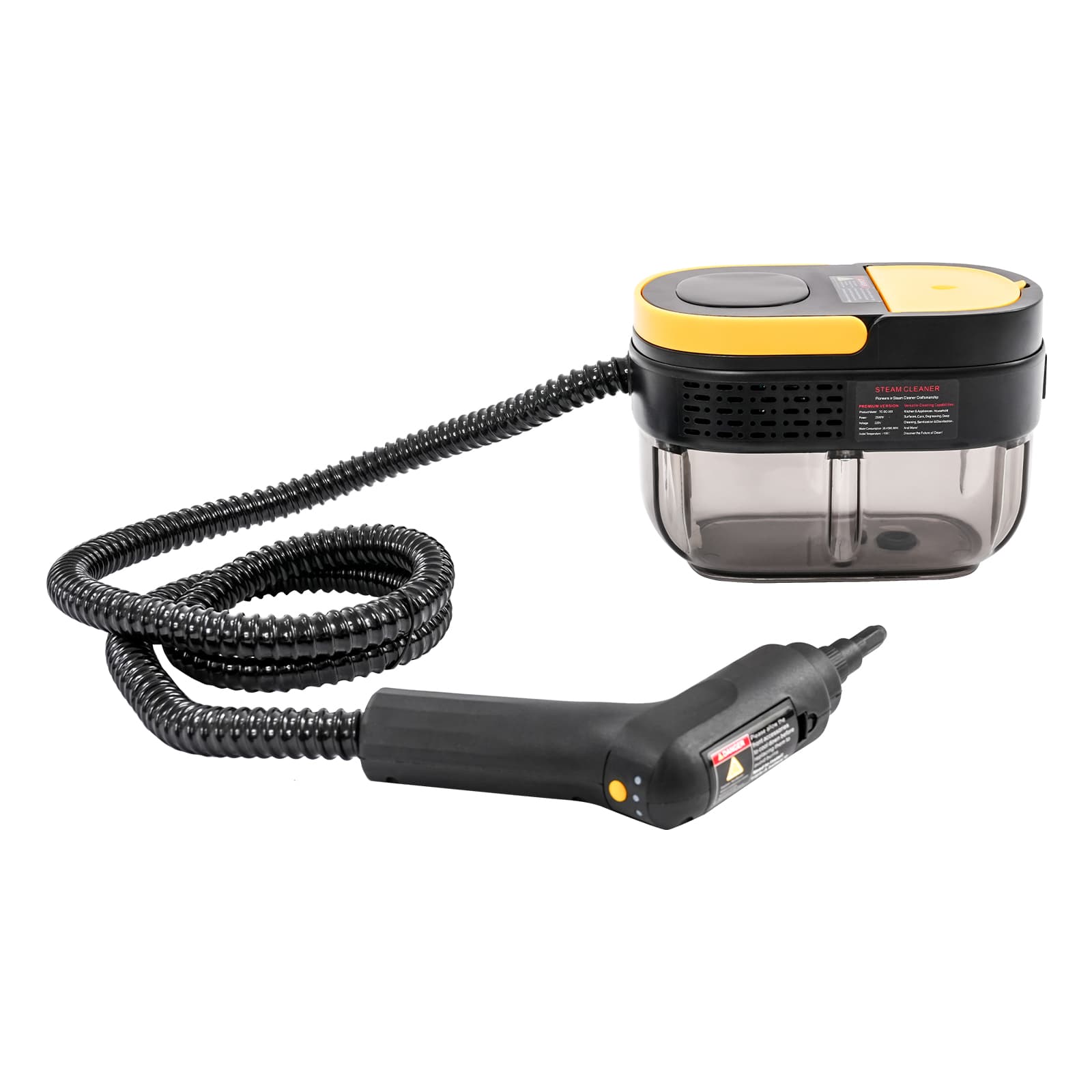 Handheld Steam Cleaner, Handle Control Multipurpose Portable Steamer ...