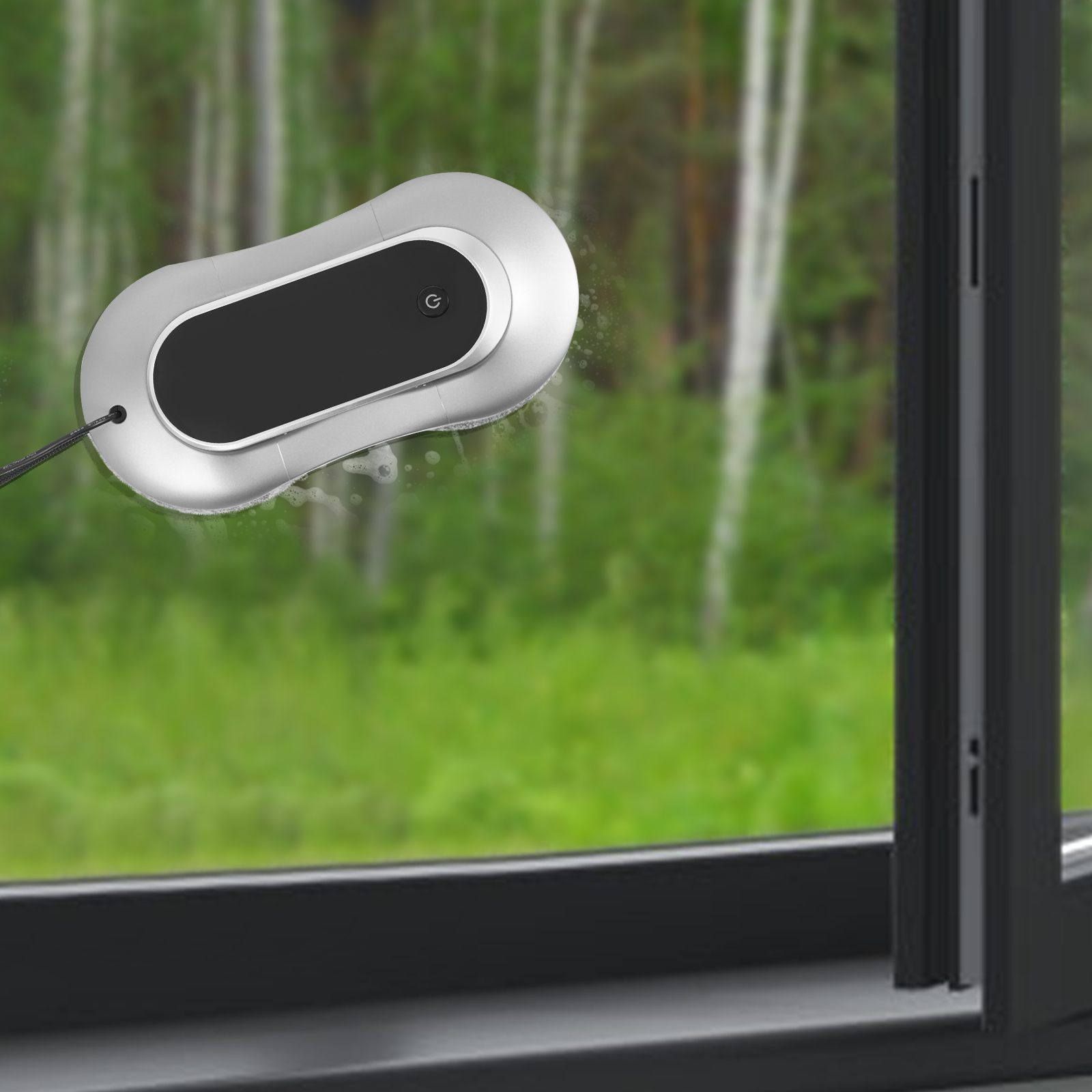 Fensterputzroboter mit Doppel-Wassersprühfunktion, intelligenter Glasreinigungsroboter, ferngesteuerter Fensterputzroboter