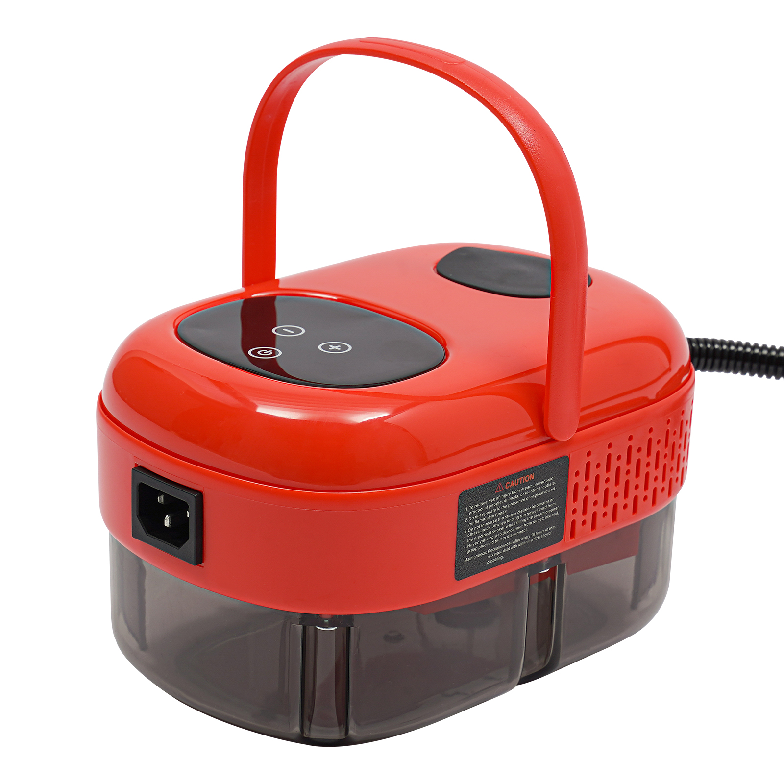 CNCEST Dampfreinigungsmaschine Hochdruck-Dampfreinigungsmaschine 2500W Rot