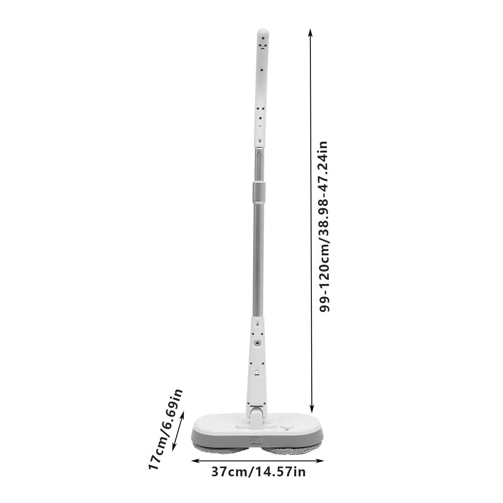 Kabellos Elektrischer Mopp, Bodenreiniger Spin Mop, Elektrischer Mop mit Sprühfunktion und LED Kabellos Elektrischer Mopp, Bodenreiniger Spin Mop, Elektrischer Mop mit Sprühfunktion und LED