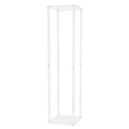 5 Stück Hochzeit Blumenständer aus Arcyl, 100cm Transparent Hochzeit Mittelstücke Säule