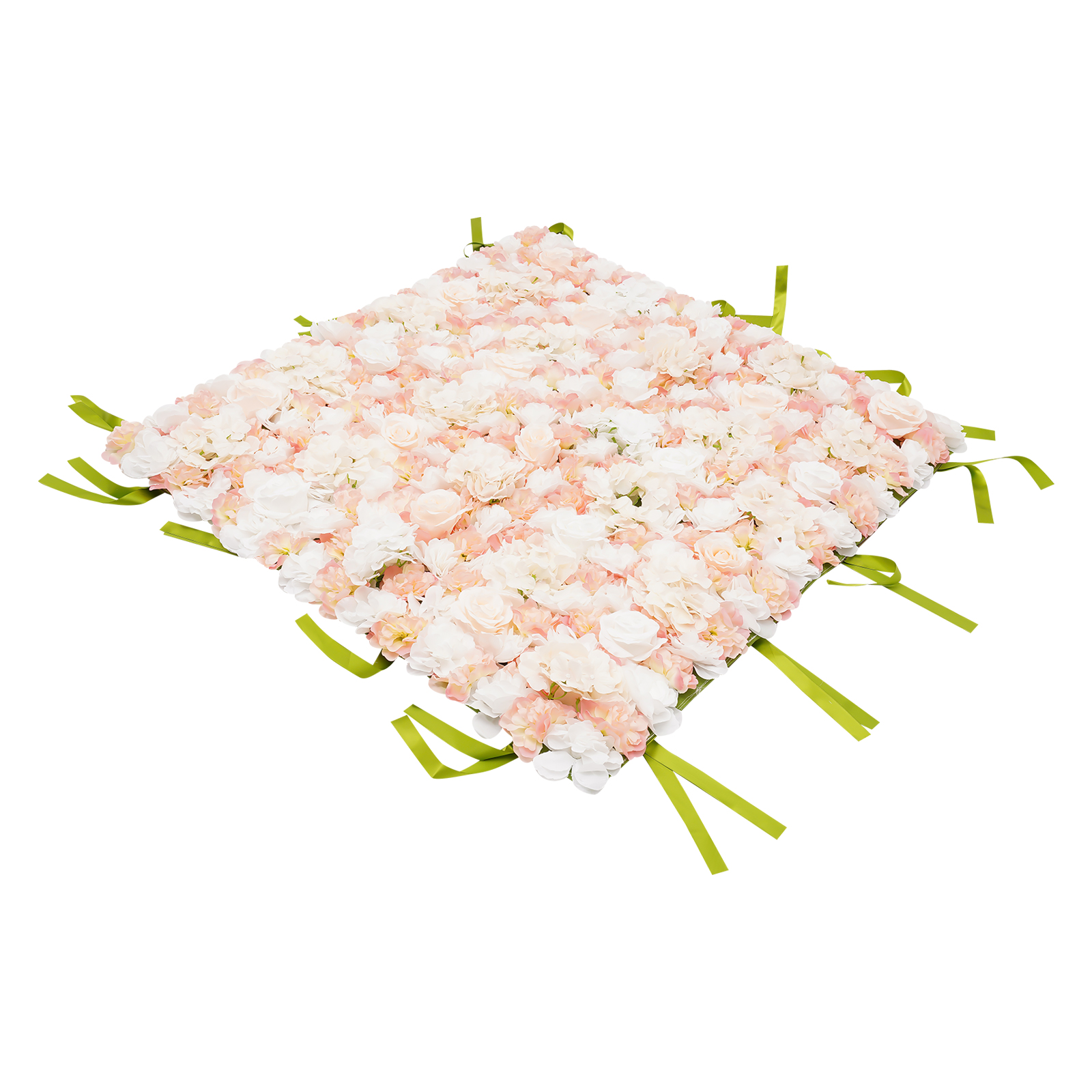 Künstliche Blumen-Wandpaneele, Seidenrosen-Blumen-Wandpaneele