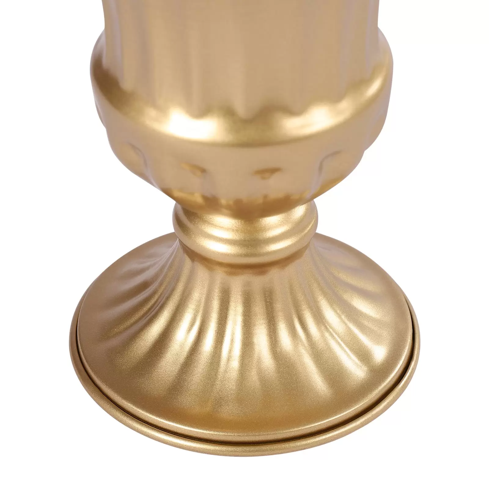 Golden Metall Vase für Hochzeit-10 Stück Klein Blumenvase Deko Hochzeit Mittelstücke