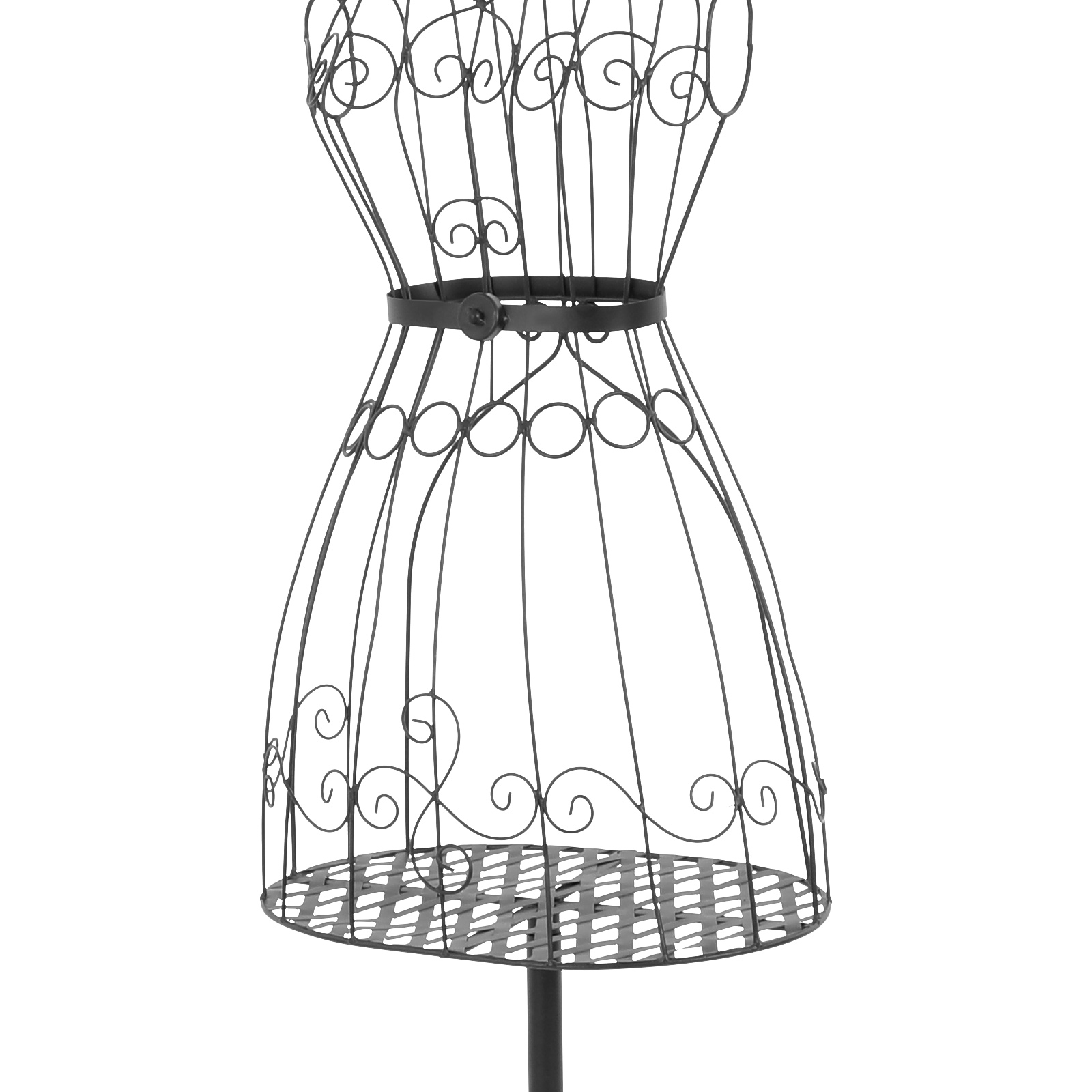 metal dress form coat rack metal dress form coat rack Black Metal Wire Female Mannequin Display Stand,  Hanging Dress Form