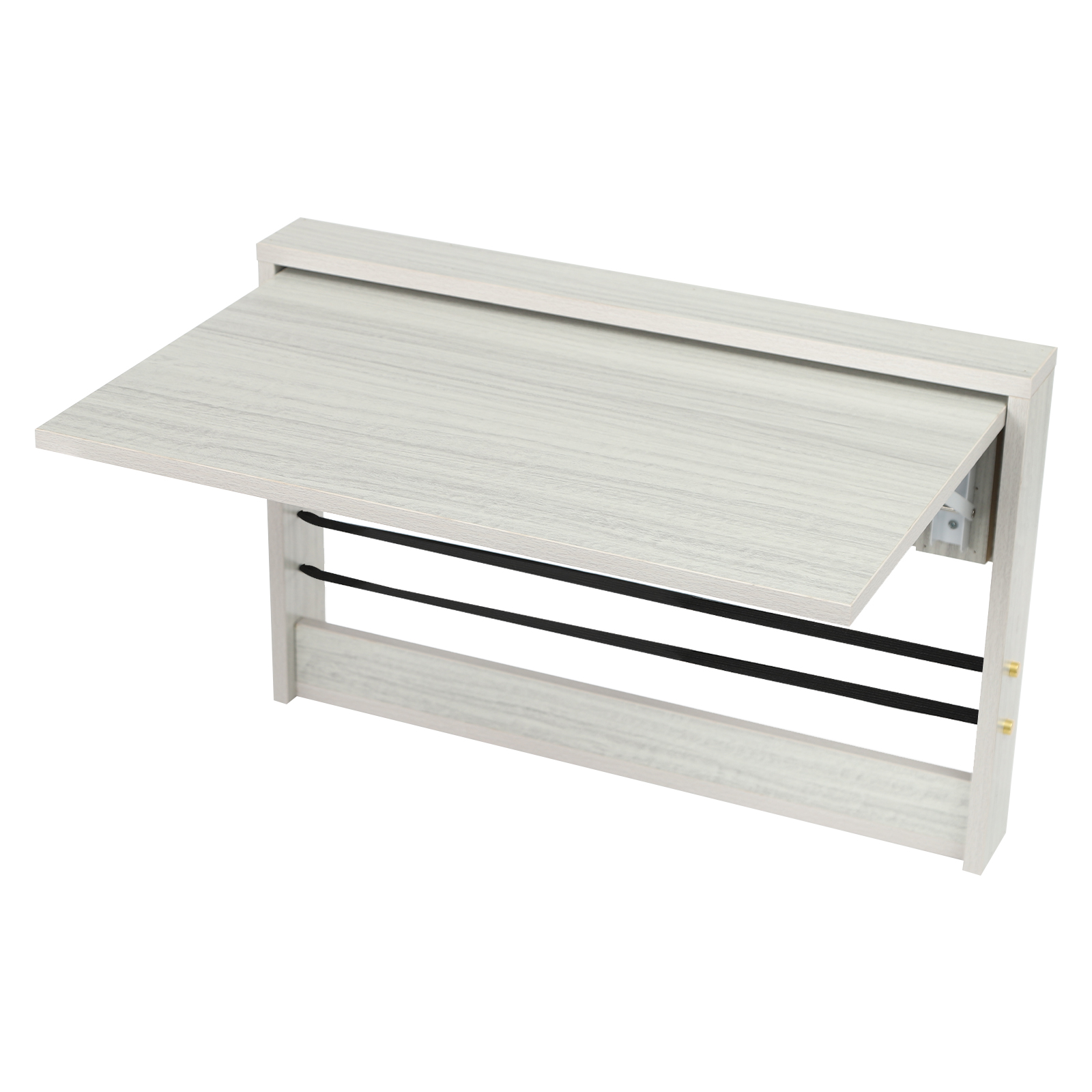 24.8x16.3in Folding Wall Table, Fold Down Table Wall Mounted, Wall Mounted Folding Table for Living rooms, Bedrooms