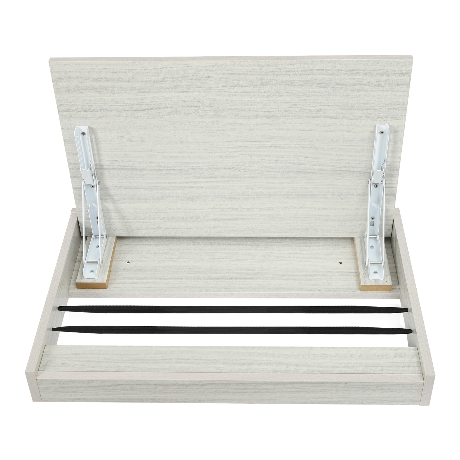 24.8x16.3in Folding Wall Table, Fold Down Table Wall Mounted, Wall Mounted Folding Table for Living rooms, Bedrooms