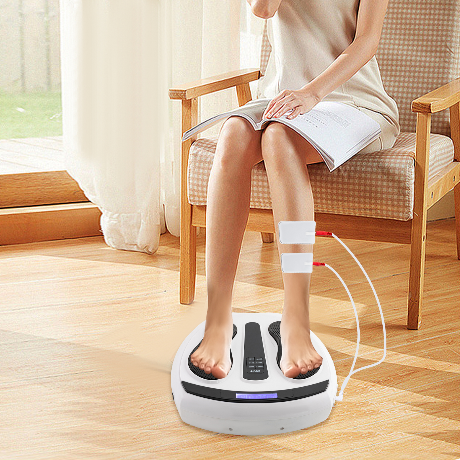 Elektrisches Fußmassagegerät, Durchblutungsstimulator Elektrisches Fußmassagegerät, Durchblutungsstimulator