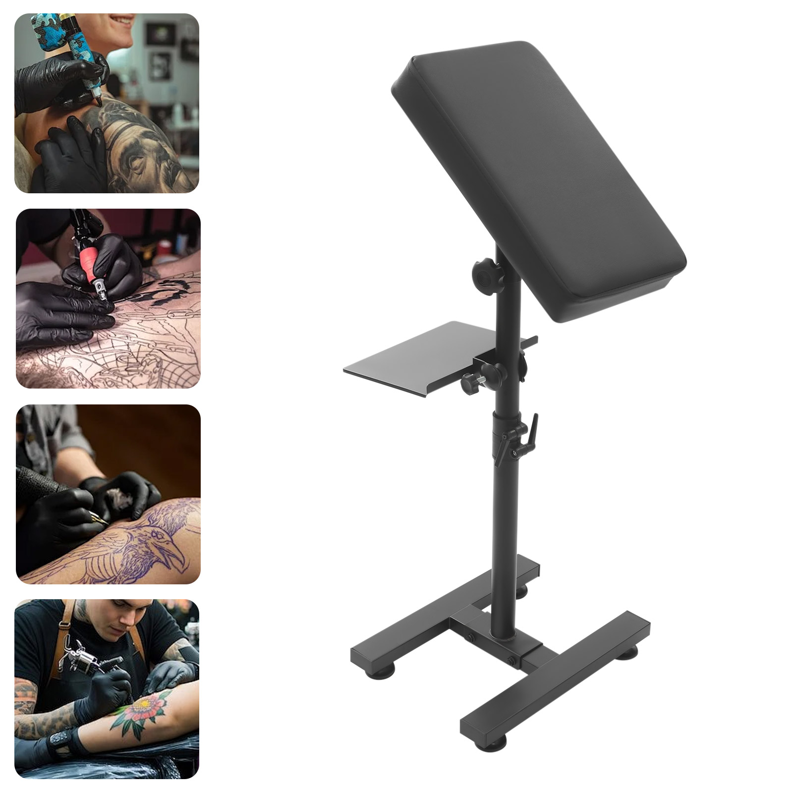 Verstelbare tattoowerkbank met blad voor tattoostudio