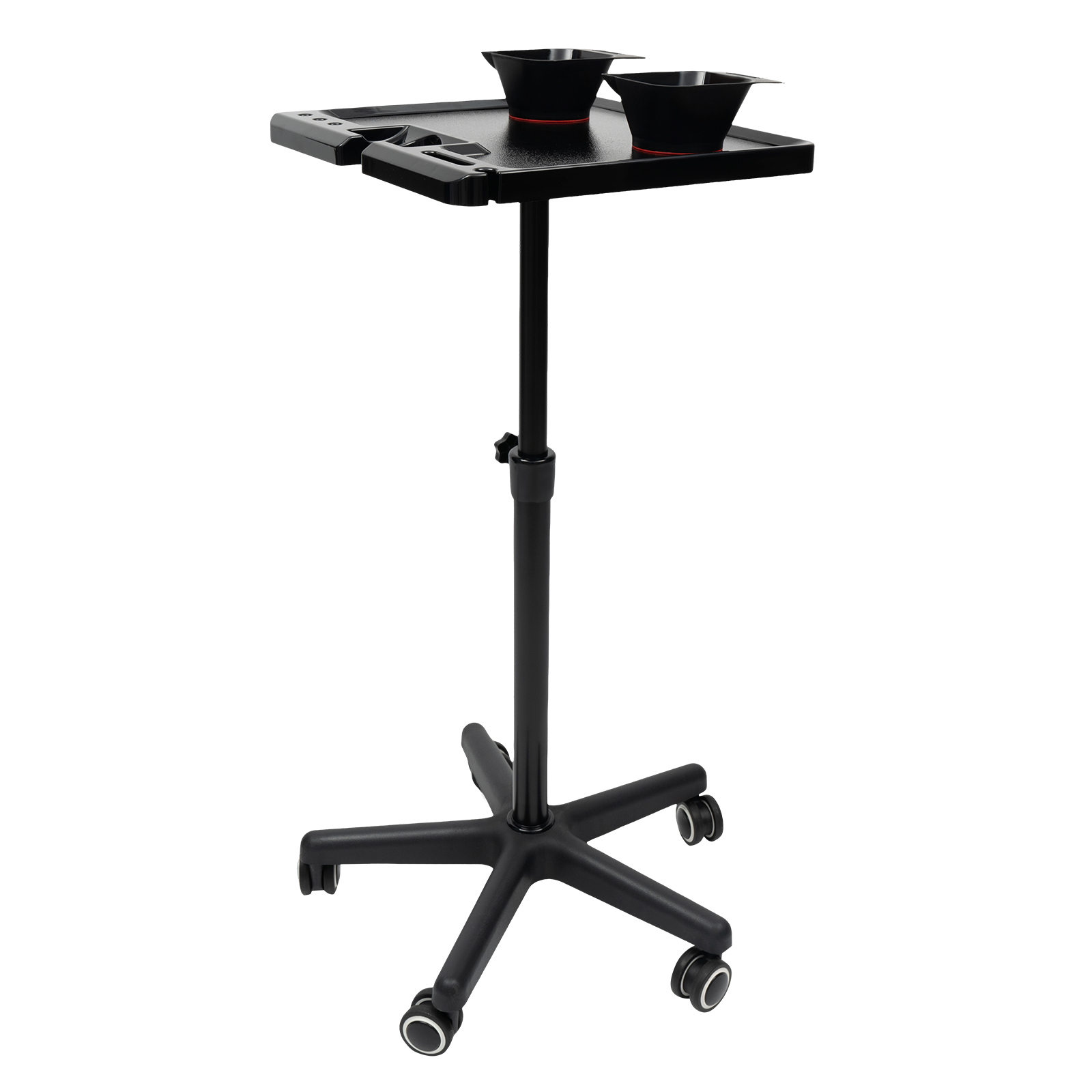 CNCEST Salon Tablett auf Rädern Haar Stylist Instrument Tablett Salon Tablett Cart