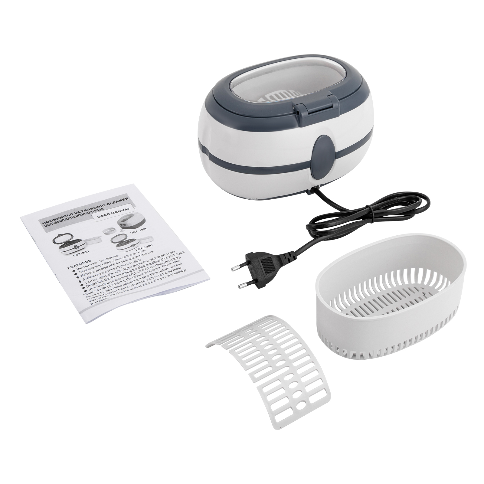 600 ML Ultraschallreiniger 40 kHz Waschmaschine für Schmuck/Brillen 600 ML Ultraschallreiniger 40 kHz Waschmaschine für Schmuck/Brillen