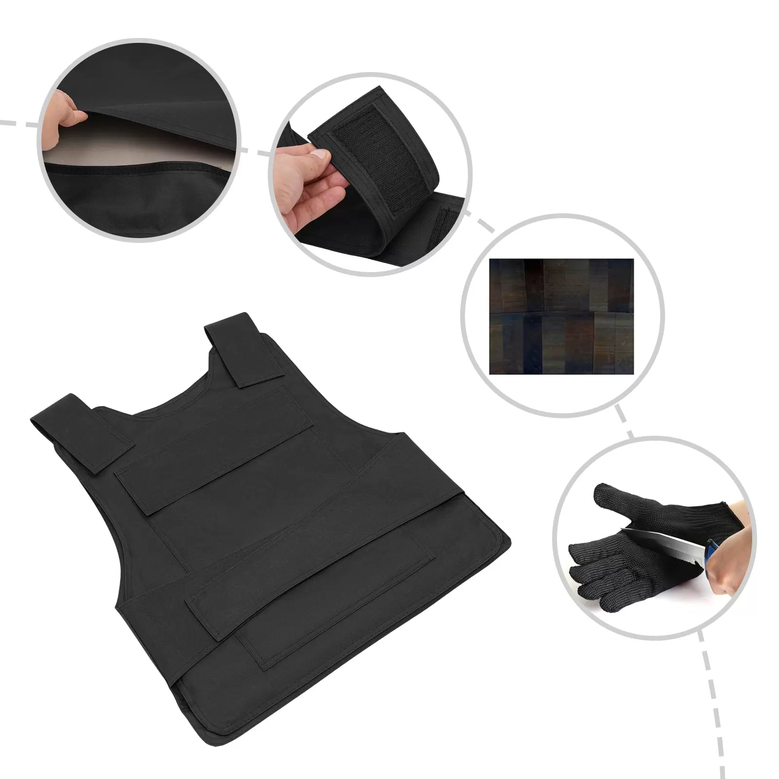 Stichschutzweste,Stichhemmende Tactical Unterziehweste Taktische Schutzweste für den Außenbereich Stichschutzweste,Stichhemmende Tactical Unterziehweste Taktische Schutzweste für den Außenbereich