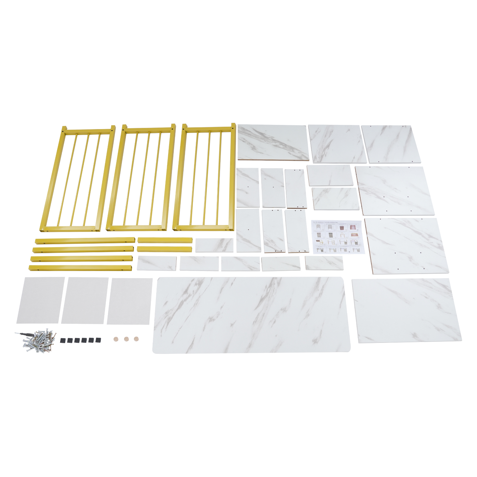 39.37*15.75*29.92in Nail Desk, Manicure Table, Marbling Texture Manicure Desk with 3 Drawers 39.37*15.75*29.92in Nail Desk, Manicure Table, Marbling Texture Manicure Desk with 3 Drawers
