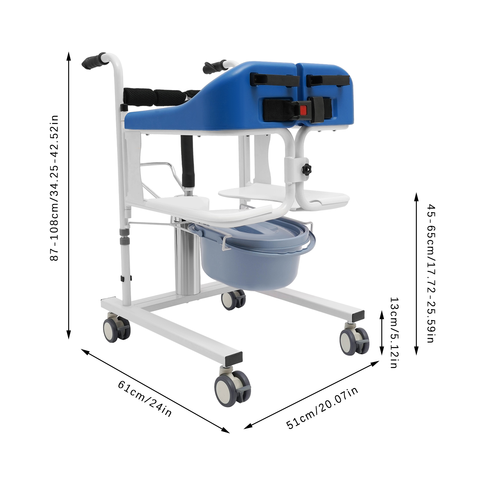 CNCEST Hydraulischer Rollstuhl mit Patientenlift für den Heimtransport Rollstuhl Patientenlift-Rollstuhl CNCEST Hydraulischer Rollstuhl mit Patientenlift für den Heimtransport Rollstuhl Patientenlift-Rollstuhl