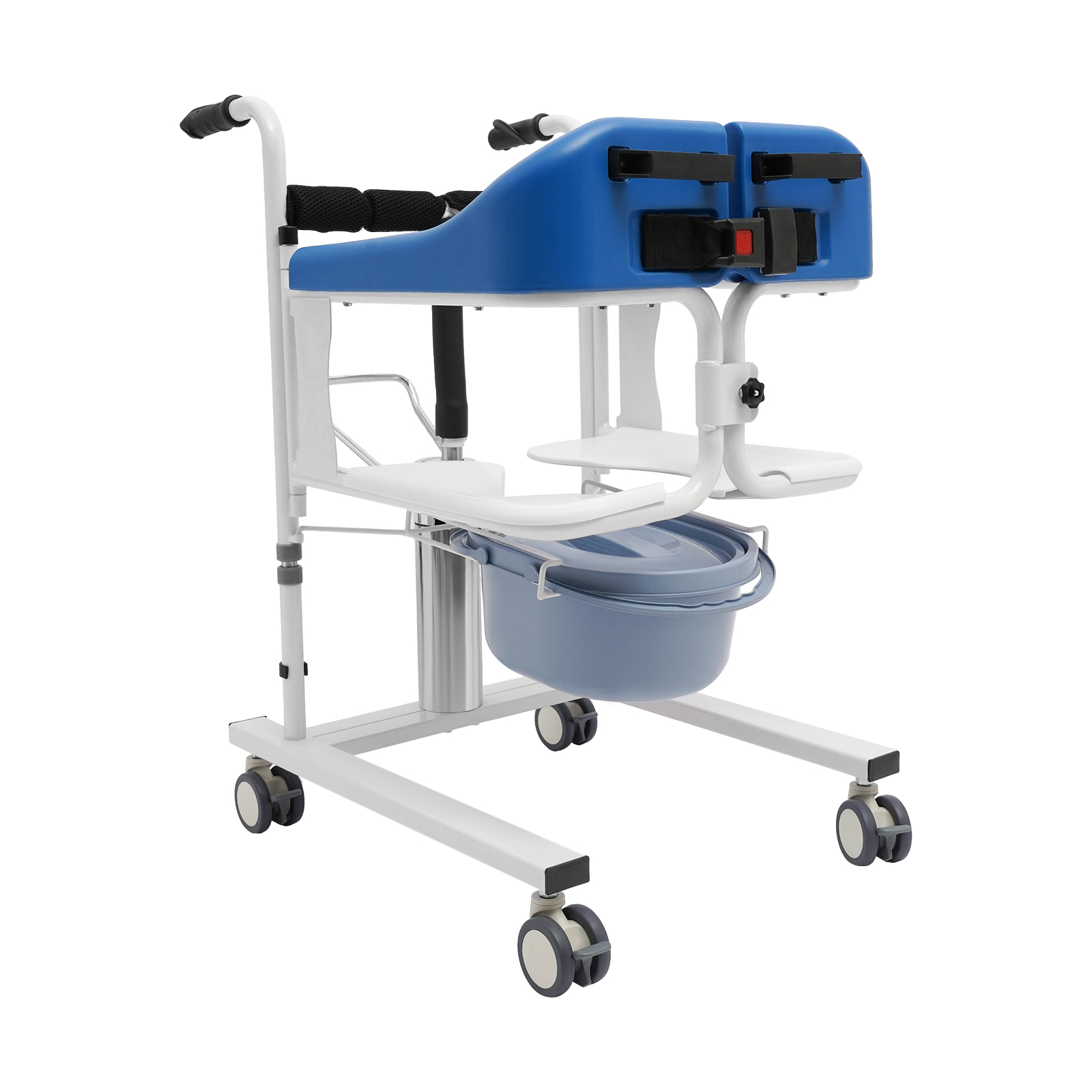 CNCEST Hydraulischer Rollstuhl mit Patientenlift für den Heimtransport Rollstuhl Patientenlift-Rollstuhl