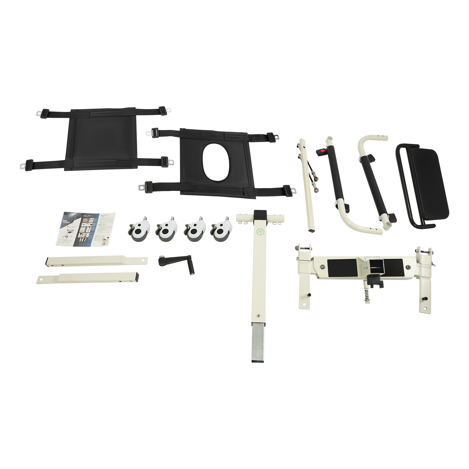 Patient Lift Transfer Chair, Portable Patient Lift Wheelchair, Lift Transfer Chair for Car, Bedside