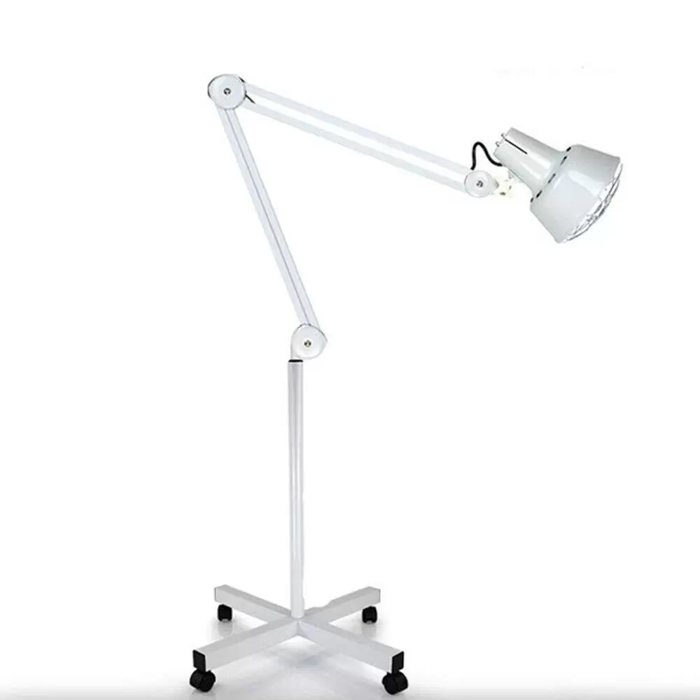 275W Infrarotlampe Wärmelampe Regulierbar Infrarot Wärmetherapielampe Strahler mit Ständer