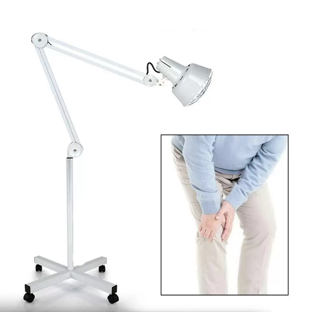 275W Infrarotlampe Wärmelampe Regulierbar Infrarot Wärmetherapielampe Strahler mit Ständer 275W Infrarotlampe Wärmelampe Regulierbar Infrarot Wärmetherapielampe Strahler mit Ständer