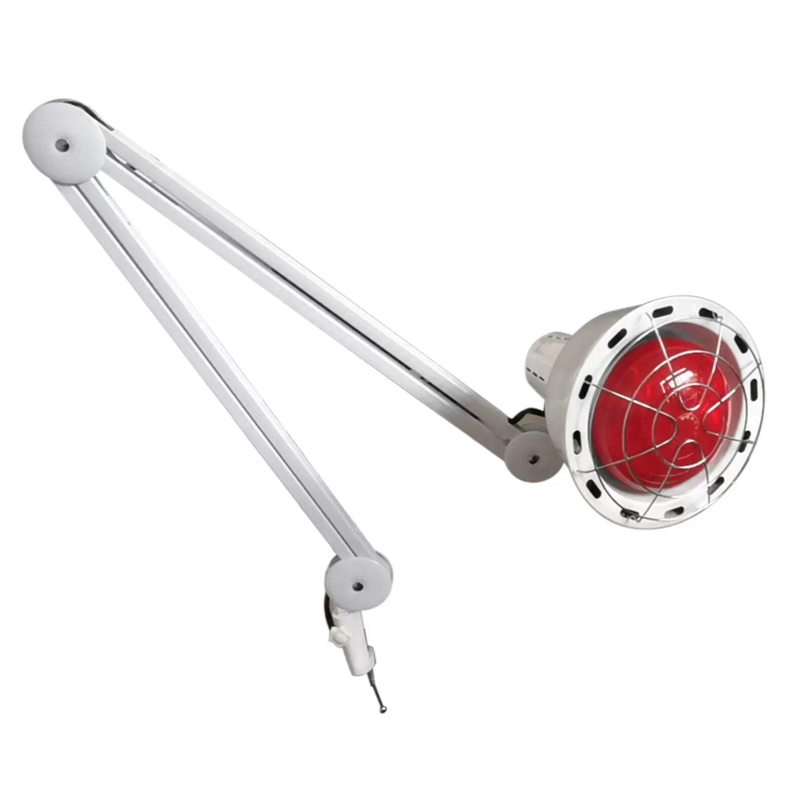 275W Infrarotlampe Wärmelampe Regulierbar Infrarot Wärmetherapielampe Strahler mit Clip