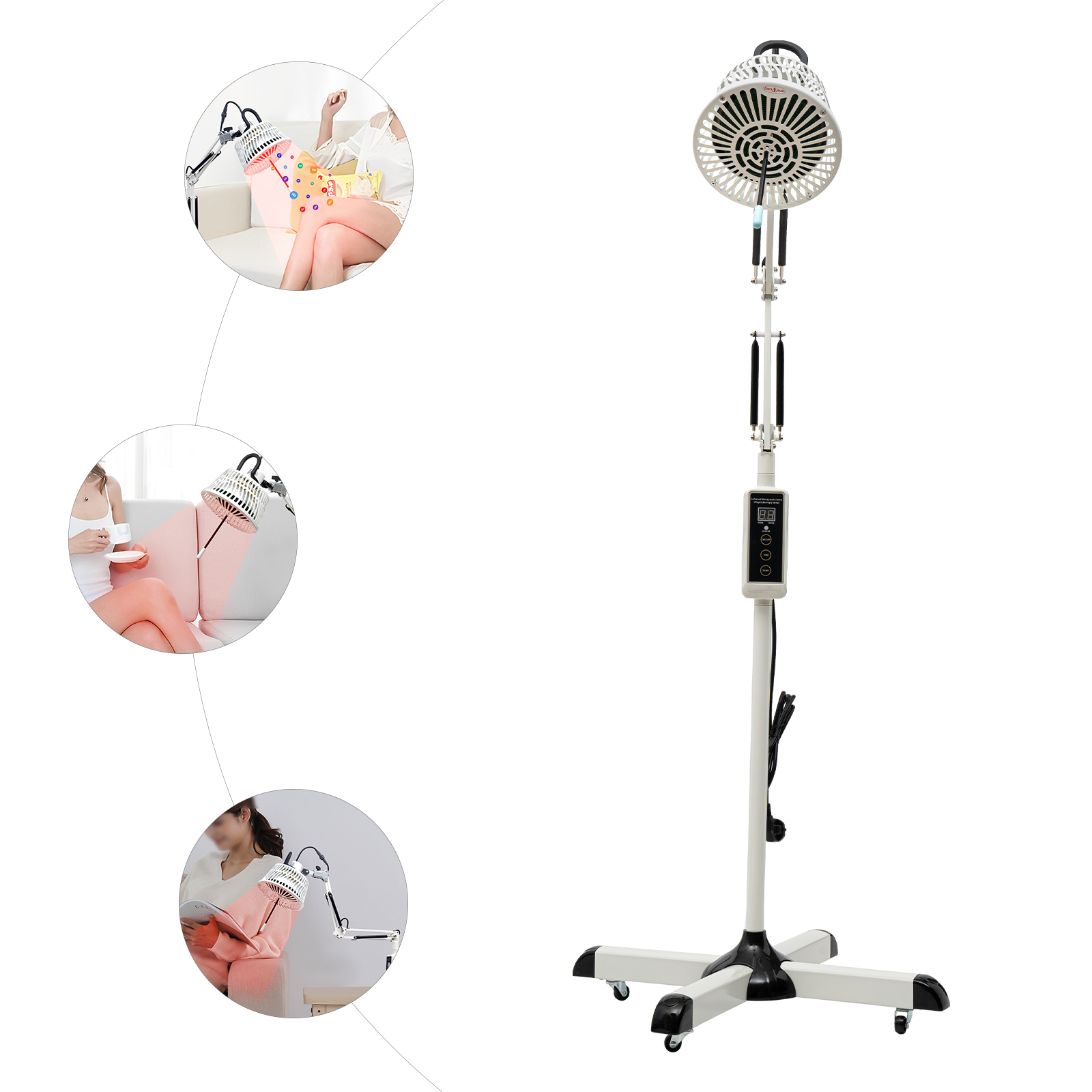 Infrarotlichttherapielampe, rote Infrarotlichttherapielampe, TDP-Wärmelampe Infrarotlichttherapielampe, rote Infrarotlichttherapielampe, TDP-Wärmelampe
