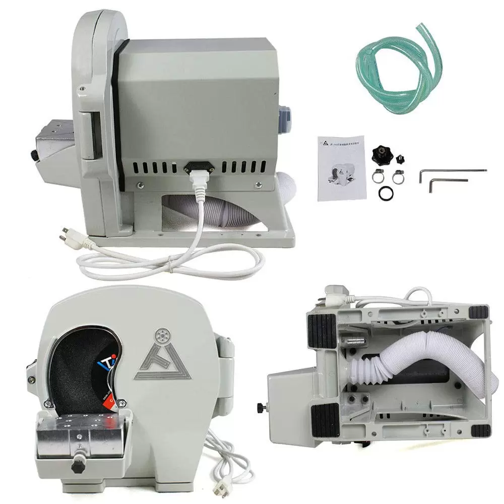 500W Modell Gipstrimmer Wet Modell Trimmer Maschine Gipsmodelltrimmer Abrasive Gipsmodell Trimmer Disc Wheel Lab