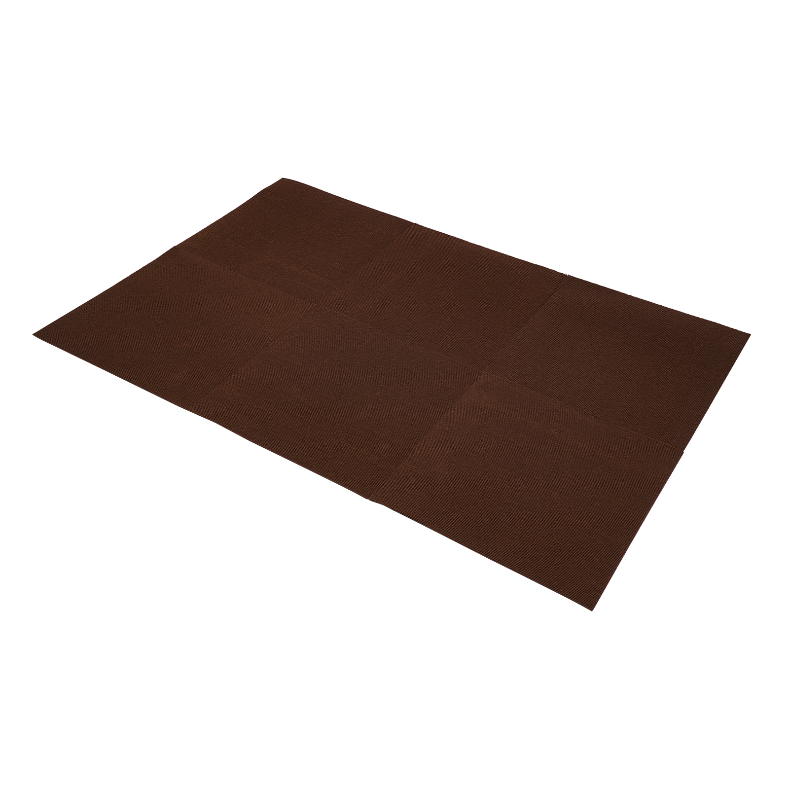 24" x 24" Abziehen und Aufkleben von Teppichfliesen, 15 Stück, Abziehen und Aufkleben von Teppichfliesen, gewerbliche und private Teppichfliesen, geeignet für Wohnzimmer und Schlafzimmer, Braun