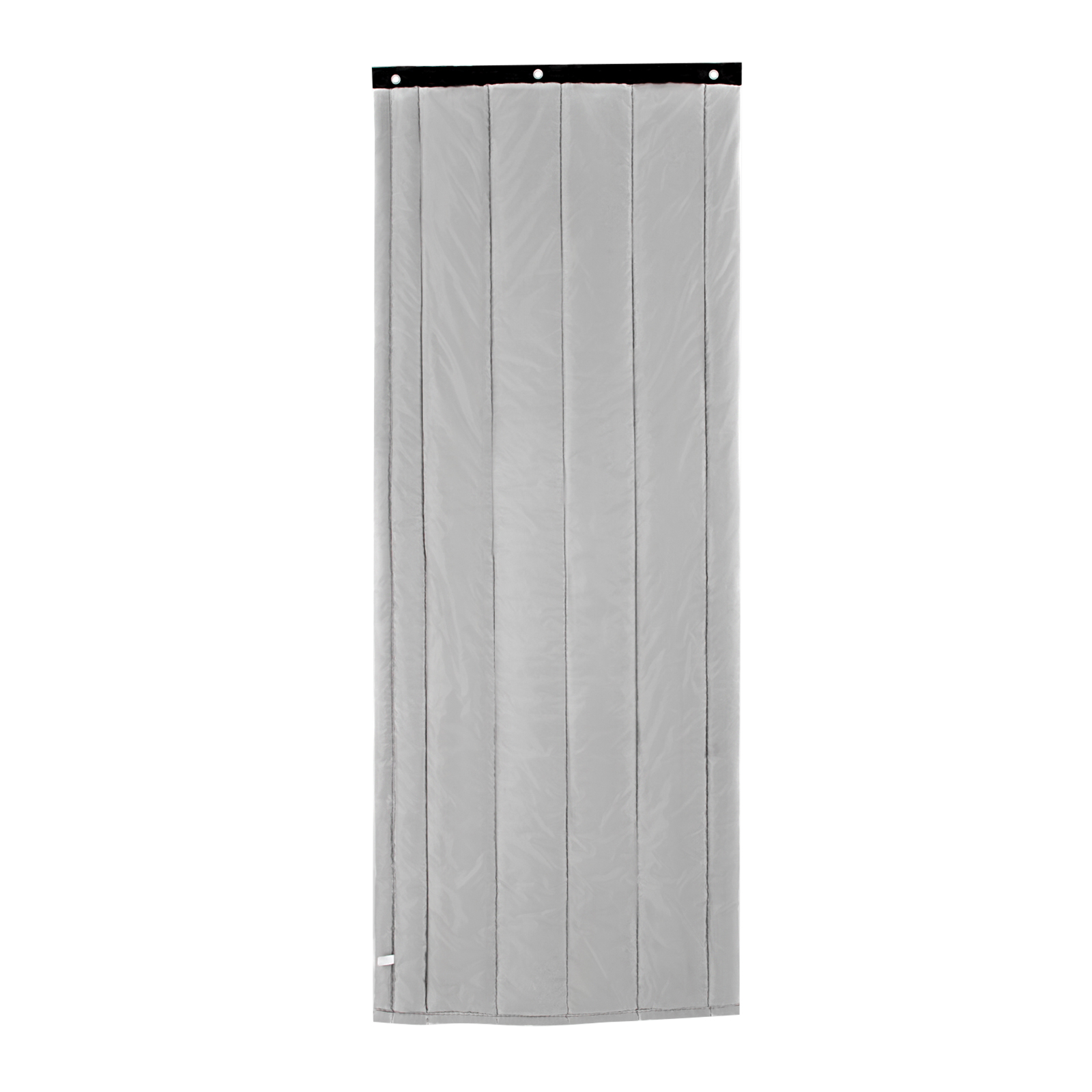 Türvorhang, Wärmeisolierter Türvorhang, Schallschutzdecke gegen Lärm, 31,5 * 83 Zoll, Grau