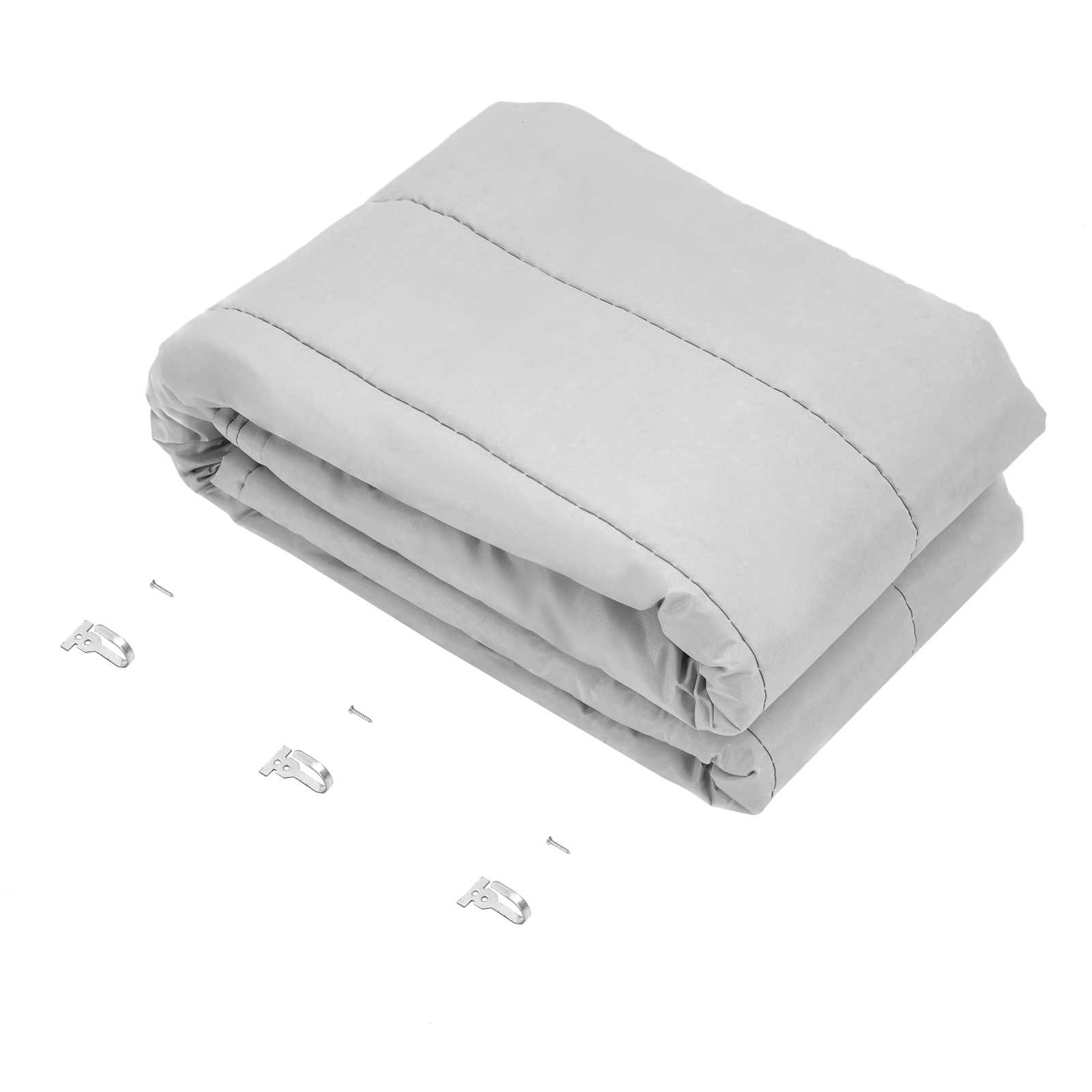 Türvorhang, Wärmeisolierter Türvorhang, Schallschutzdecke gegen Lärm, 31,5 * 83 Zoll, Grau