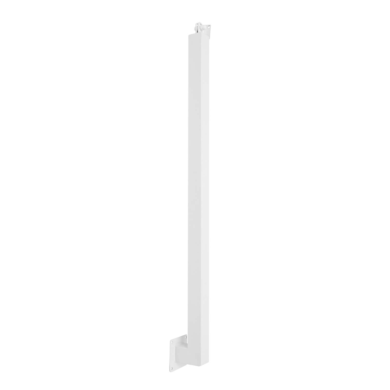 4 stuks witte vierkante trapleuningen, metalen trappaal, decoratieve leuning voor trappen van 90 cm 4 stuks witte vierkante trapleuningen, metalen trappaal, decoratieve leuning voor trappen van 90 cm