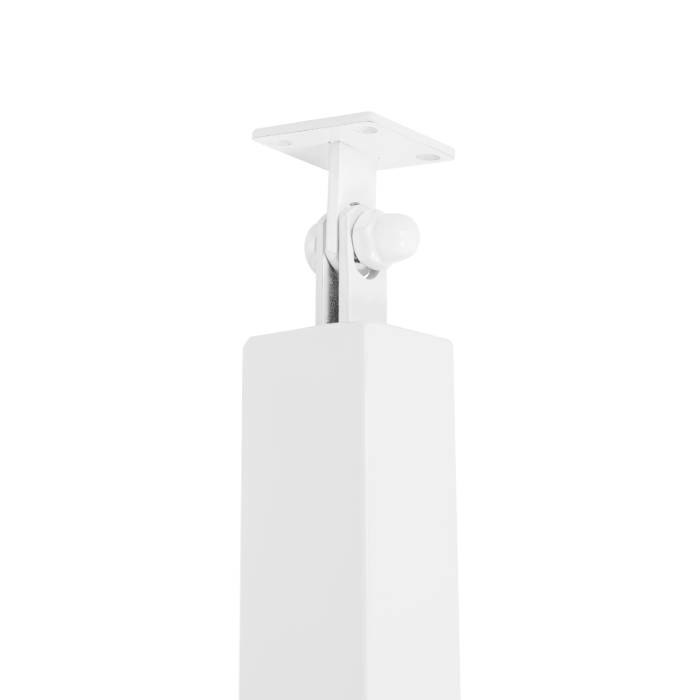 85cm Square Stair Railing Post, Metal Stair Post, 4 Pack, White