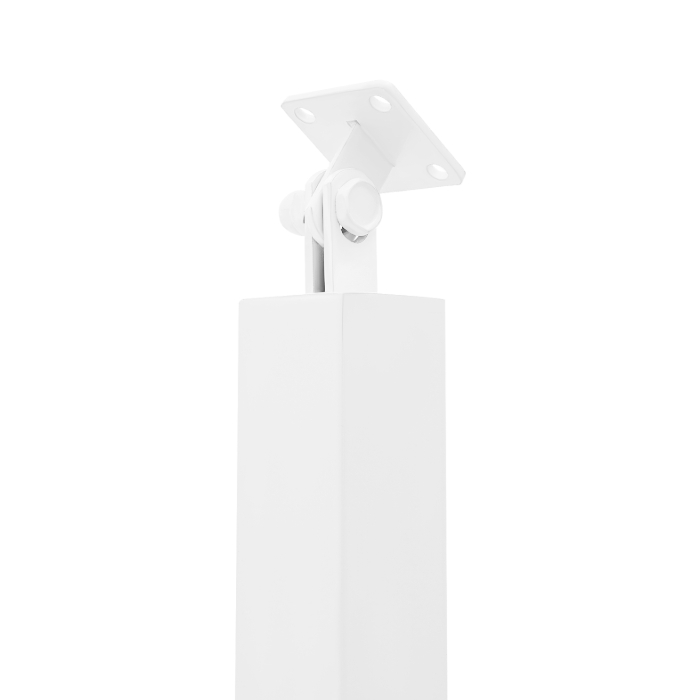 95cm Square Stair Railing Post, Metal Stair Post, 4 Pack, White