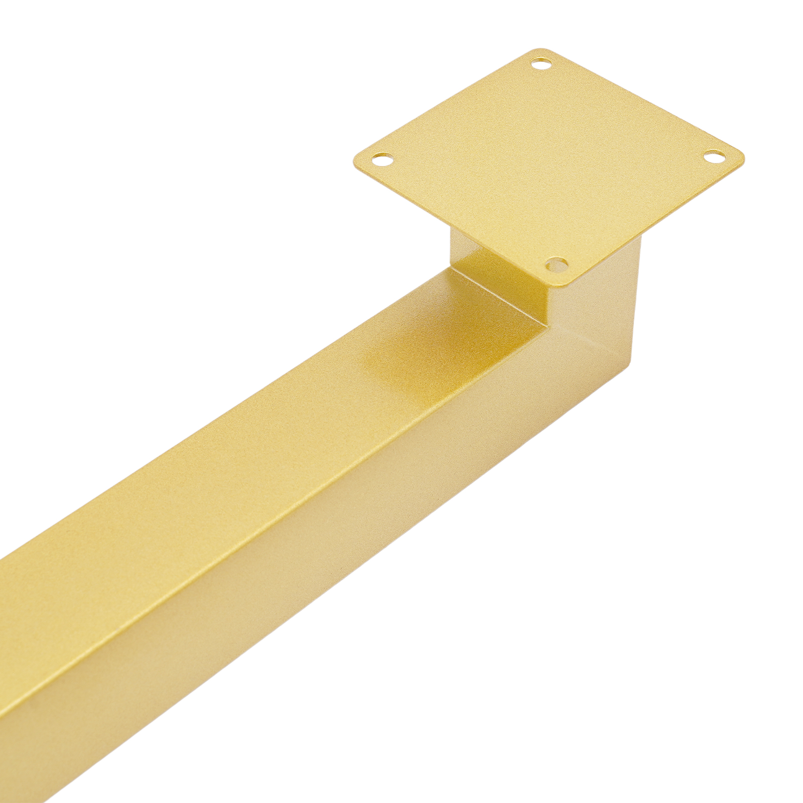 4pcs 100cm Stair Railing Side Mounted - Gold - Suitable for Deck, Balcony, Stairs
