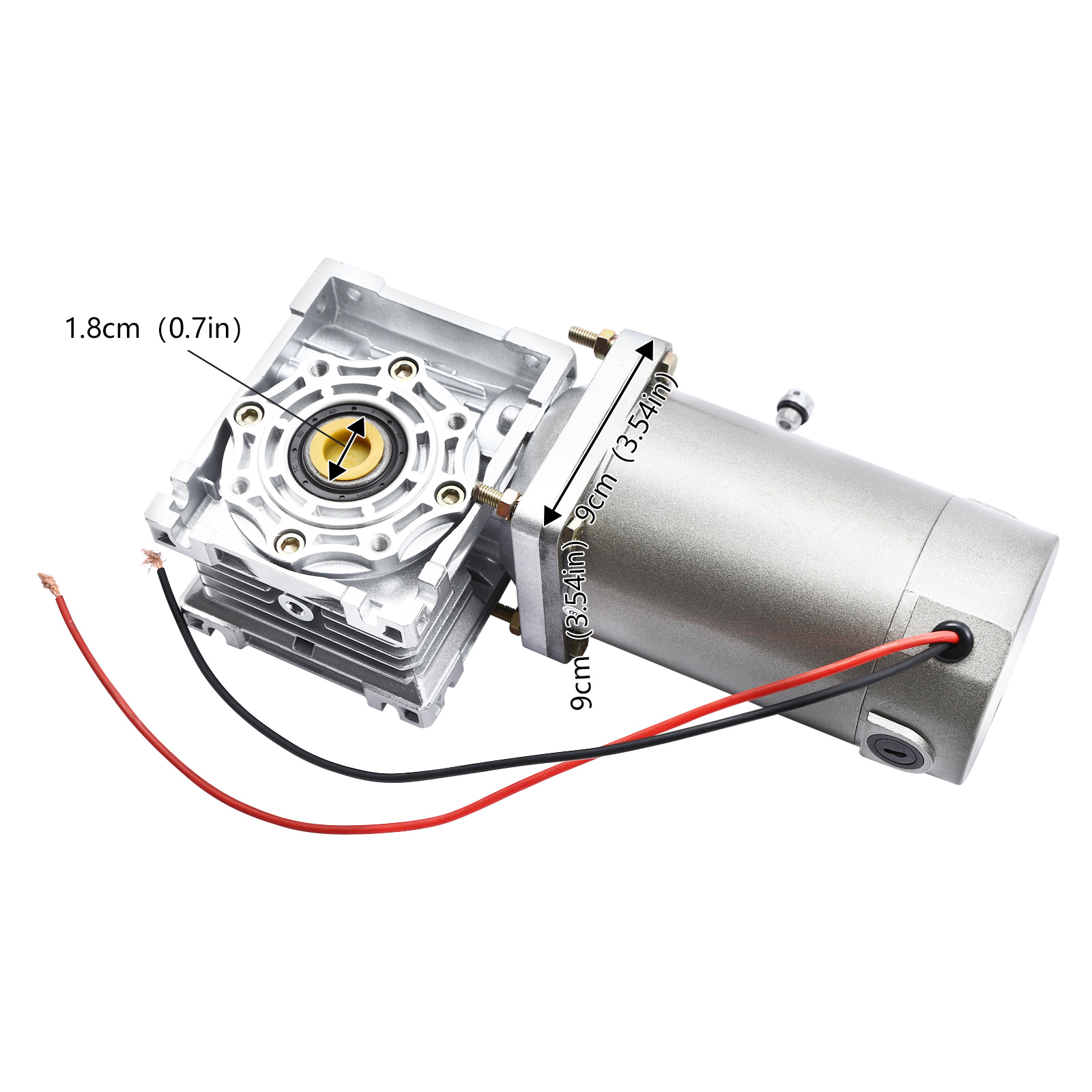 Gleichstrom-Getriebemotor, 24-V-Untersetzungsmotor mit hohem Drehmoment, Schneckengetriebe Gleichstrom-Getriebemotor, 24-V-Untersetzungsmotor mit hohem Drehmoment, Schneckengetriebe
