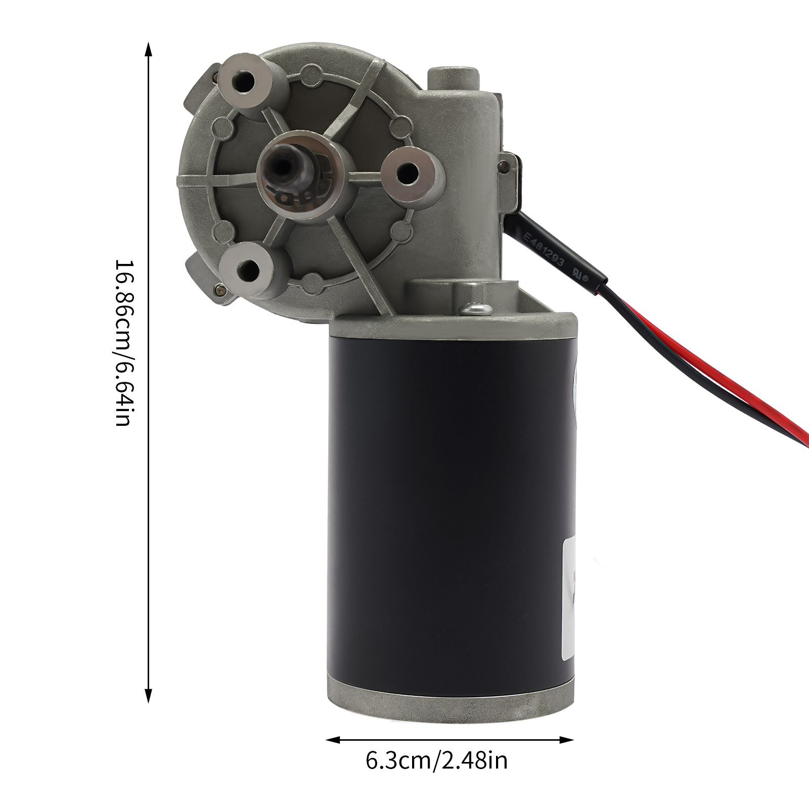 Gleichstrommotor, Gleichstrom-Getriebemotor, elektrischer Getriebemotor 60 W, 220 U/min Gleichstrommotor, Gleichstrom-Getriebemotor, elektrischer Getriebemotor 60 W, 220 U/min