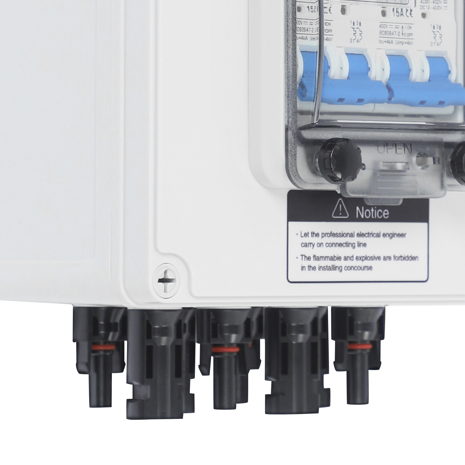DC Isolator Switch Box, Solar Circuit Breaker, PV Combiner Box DC ...