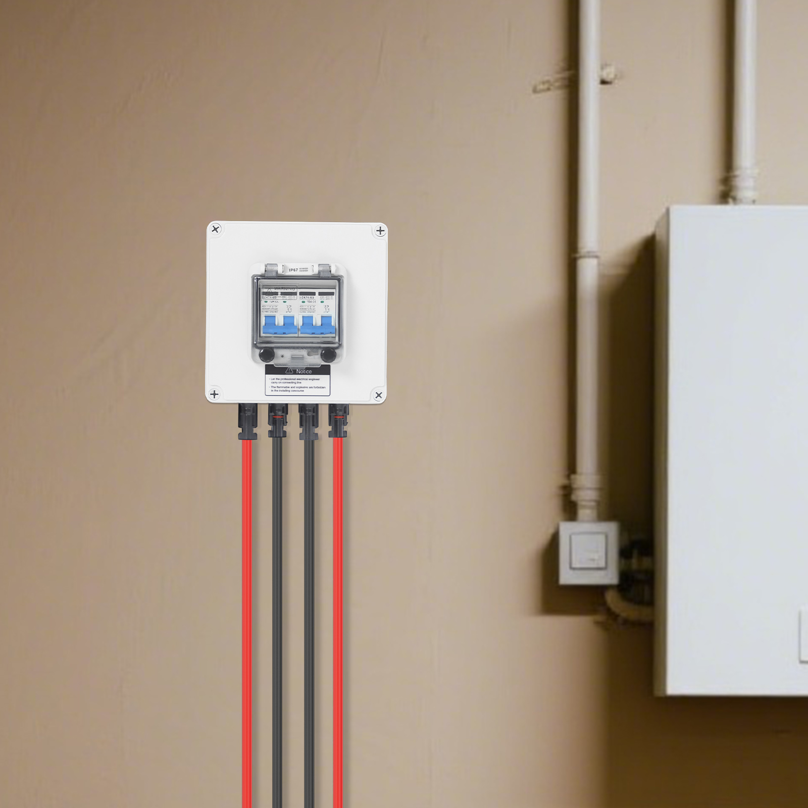 DC Isolator Switch Box, Solar Circuit Breaker, PV Combiner Box DC ...