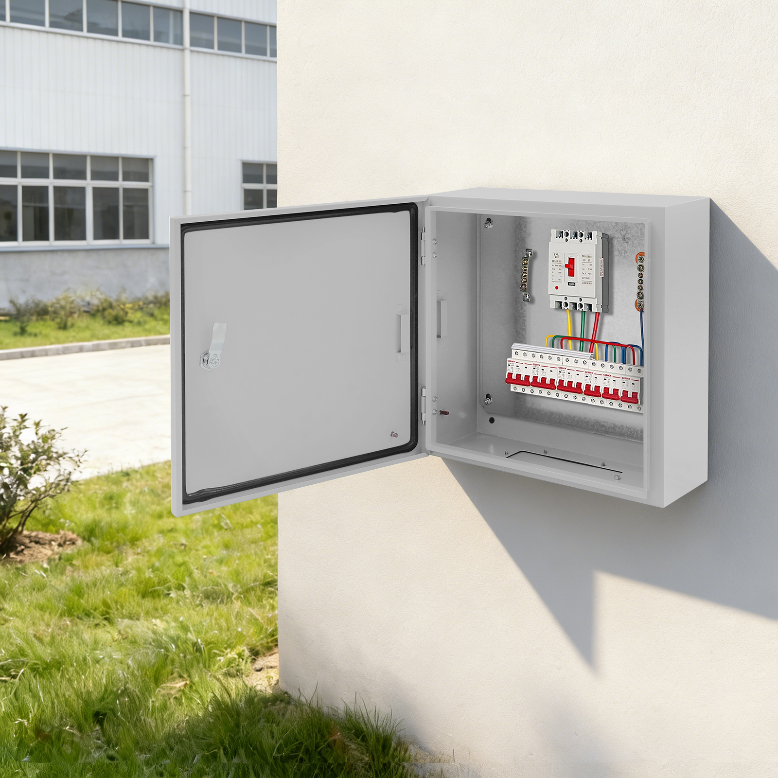 Outdoor Electrical Box IP65 | Lockable Wall Mount Distribution Junction Box