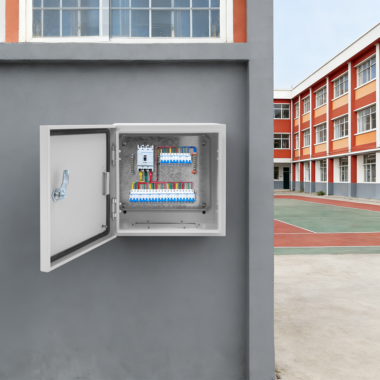 Outdoor Electrical Box IP65 | Lockable Wall Mount Distribution Junction Box