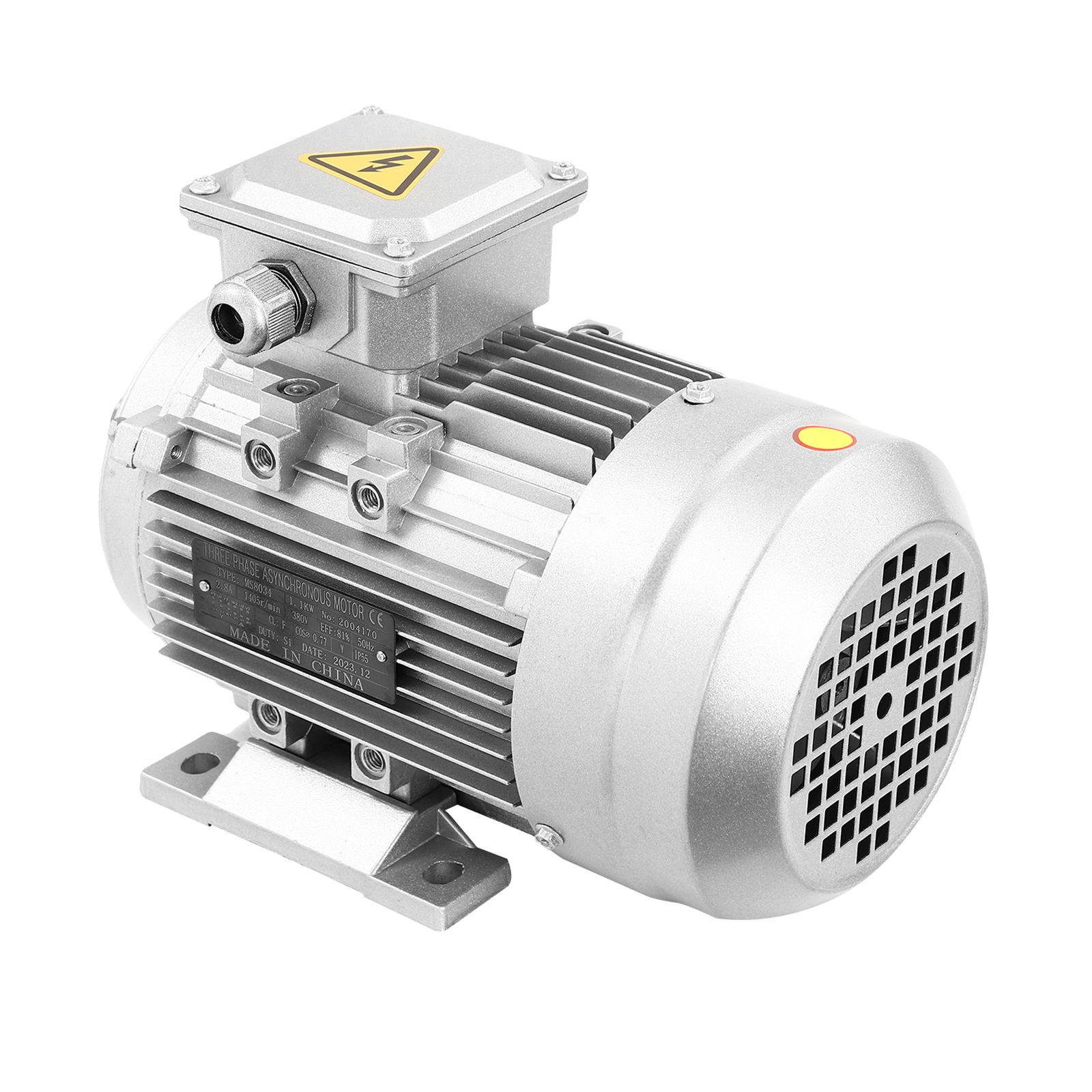 1,1 kW 1405 U/min Elektromotor, Elektromotor, 3-Phasen-Elektromotor, kompakter Elektromotor mit Standardbasis, Welle mit hoher Härte für Lüfter, Pumpen, Werkzeugmaschinen 1,1 kW 1405 U/min Elektromotor, Elektromotor, 3-Phasen-Elektromotor, kompakter Elektromotor mit Standardbasis, Welle mit hoher Härte für Lüfter, Pumpen, Werkzeugmaschinen