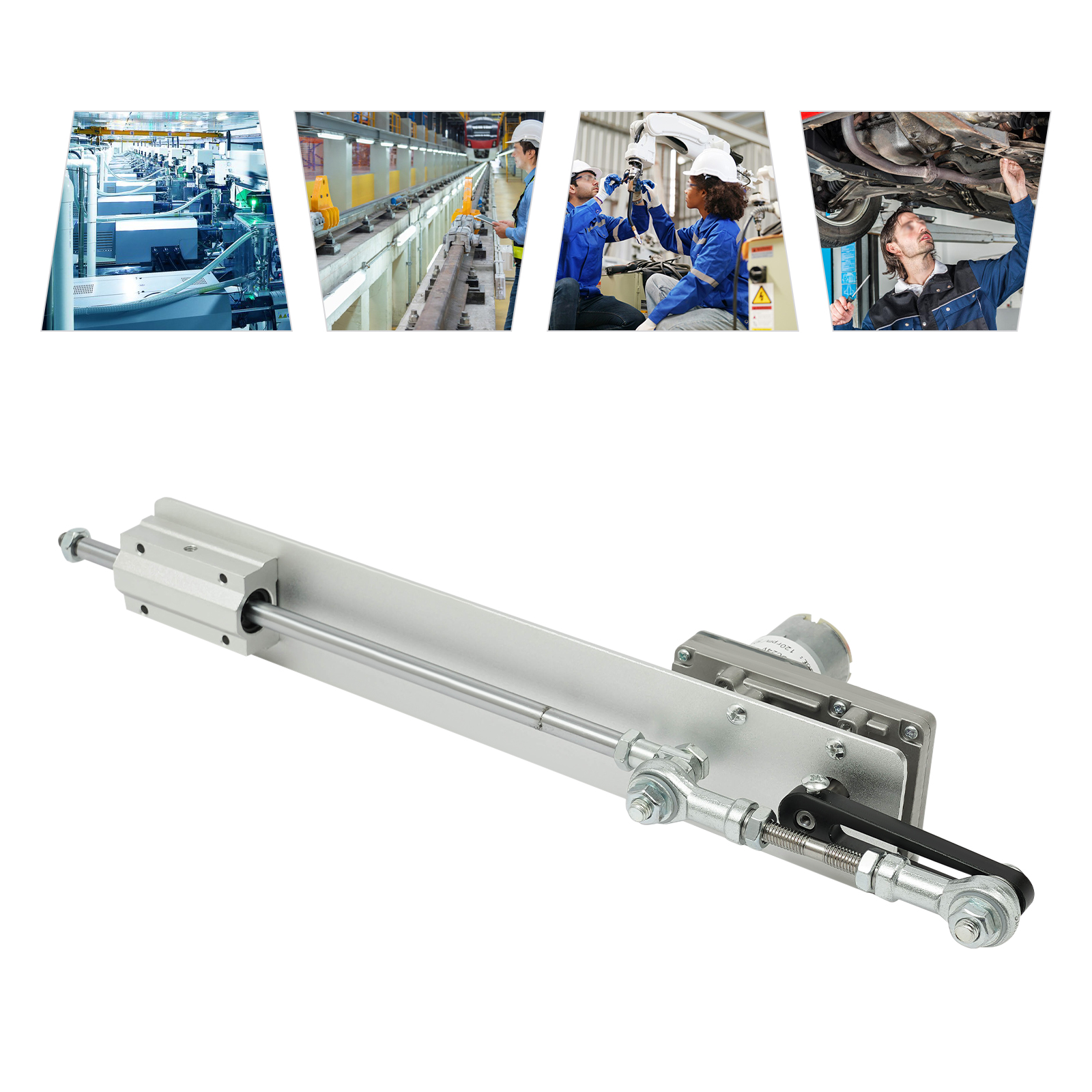 Linearmotor mit hin- und hergehendem Zyklus, Linearantrieb mit einstellbarem Hub, Teleskop-Linearantrieb, DC 24 V, 20–120 U/min Linearmotor mit hin- und hergehendem Zyklus, Linearantrieb mit einstellbarem Hub, Teleskop-Linearantrieb, DC 24 V, 20–120 U/min