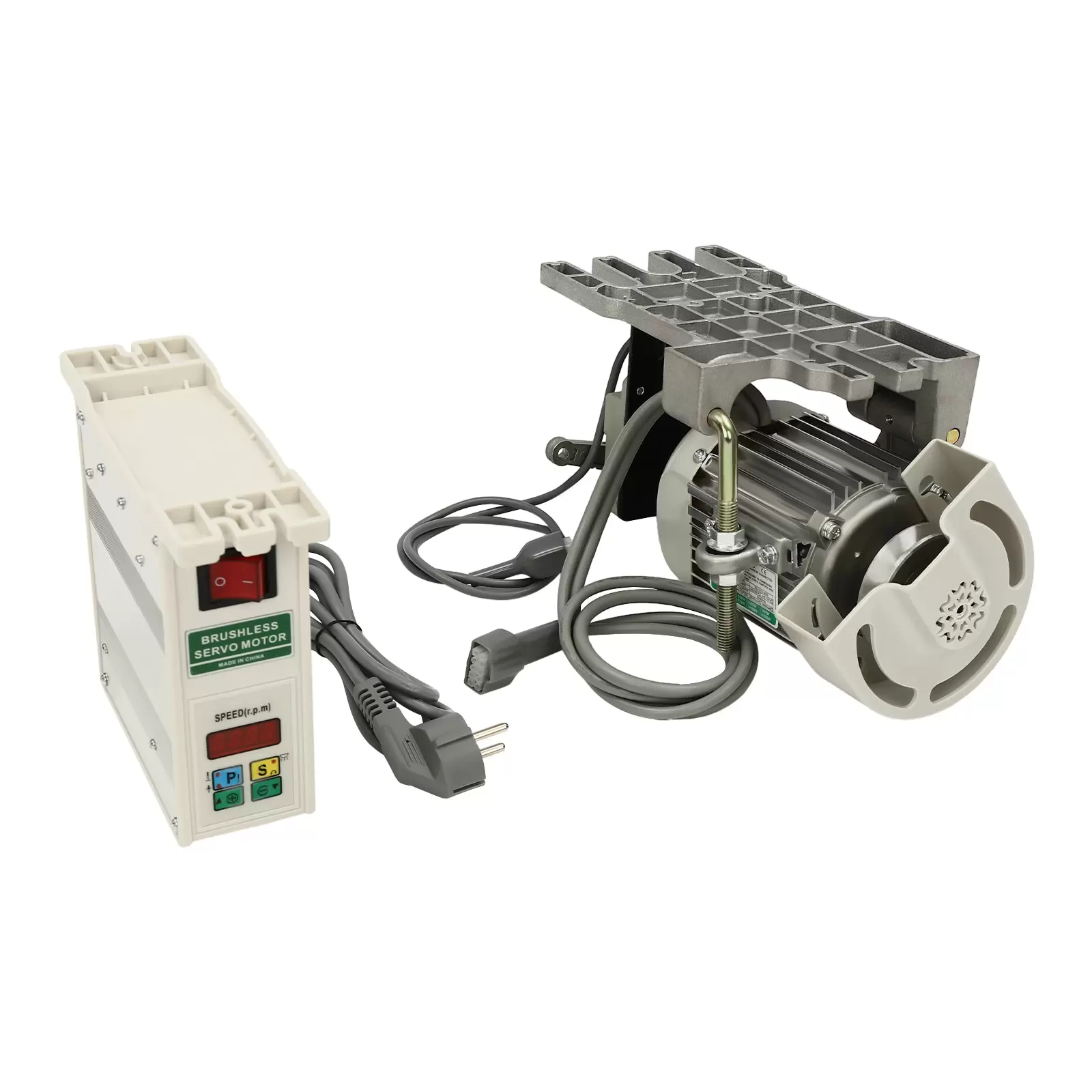 600W 220V Energiesparender Schwanzloser Servomotor Für Industrielle Nähmaschine