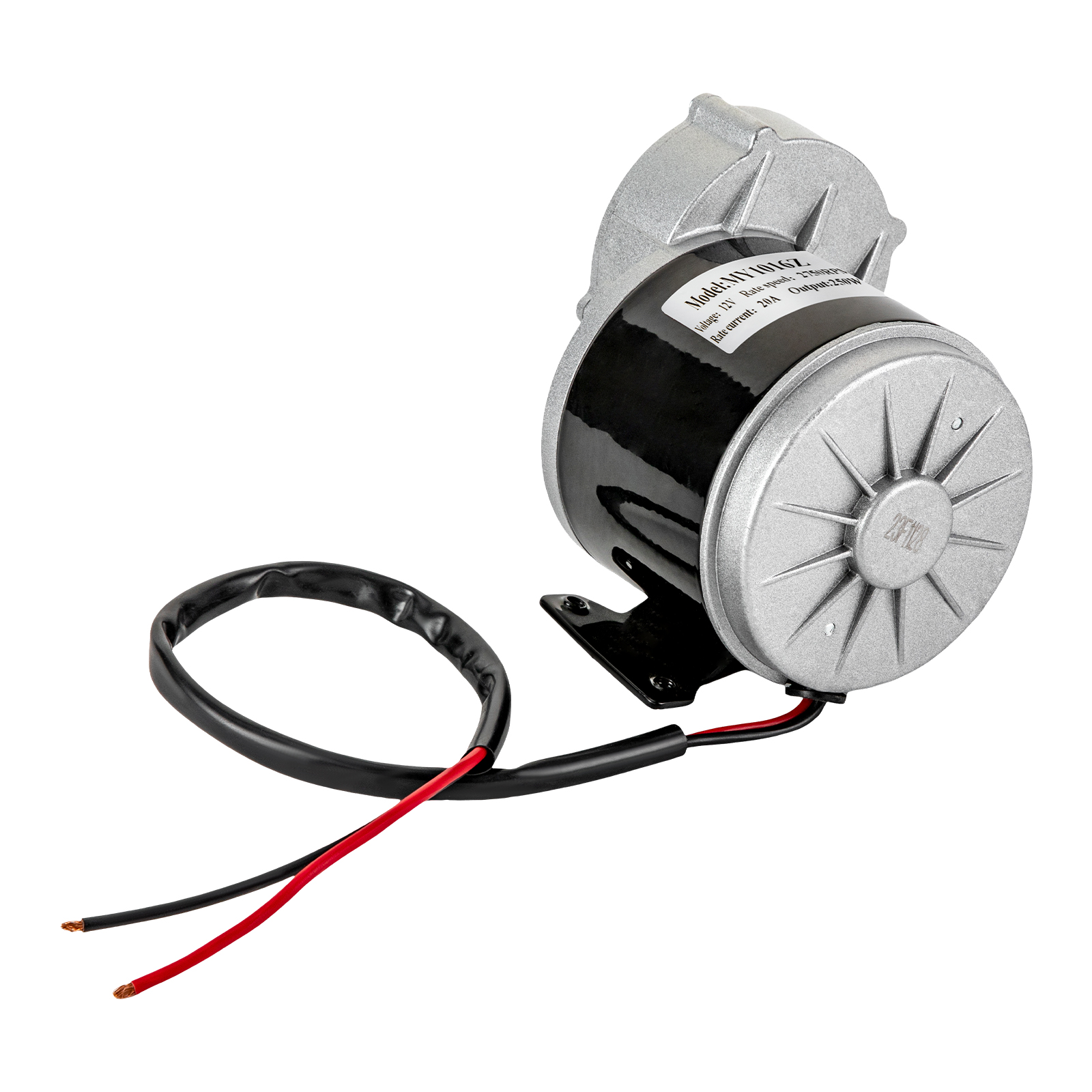 CNCEST Elektromotor mit Getriebeuntersetzung Elektrofahrradmotor mit Bürsten DC-Motor mit Bürsten