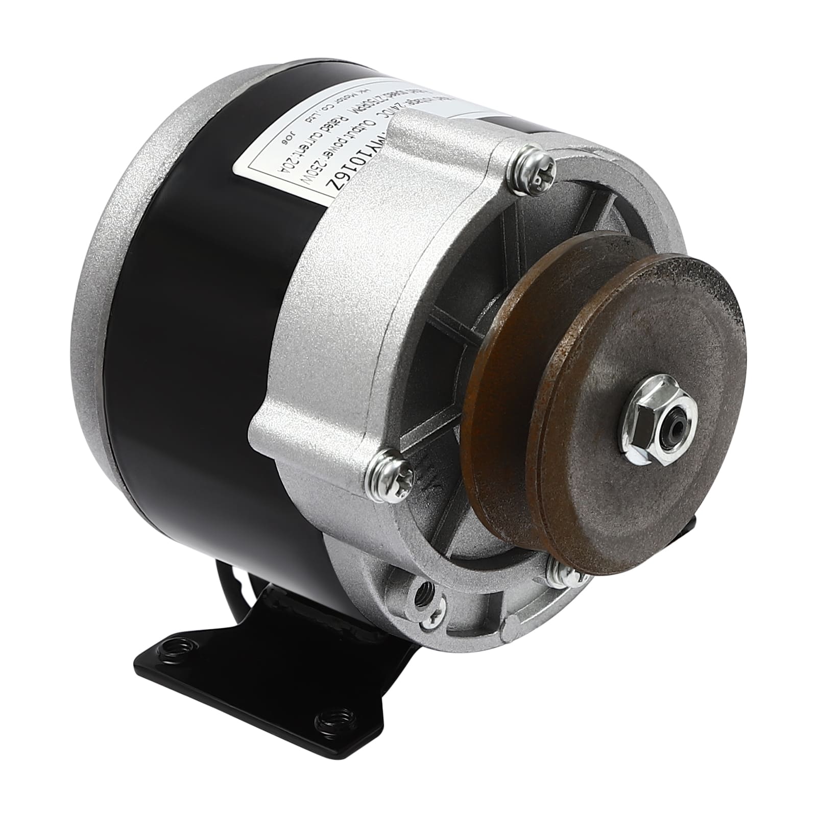 Untersetzungs-Elektromotor, leistungsstarker Elektromotor mit Riemenscheibe, Getriebemotor