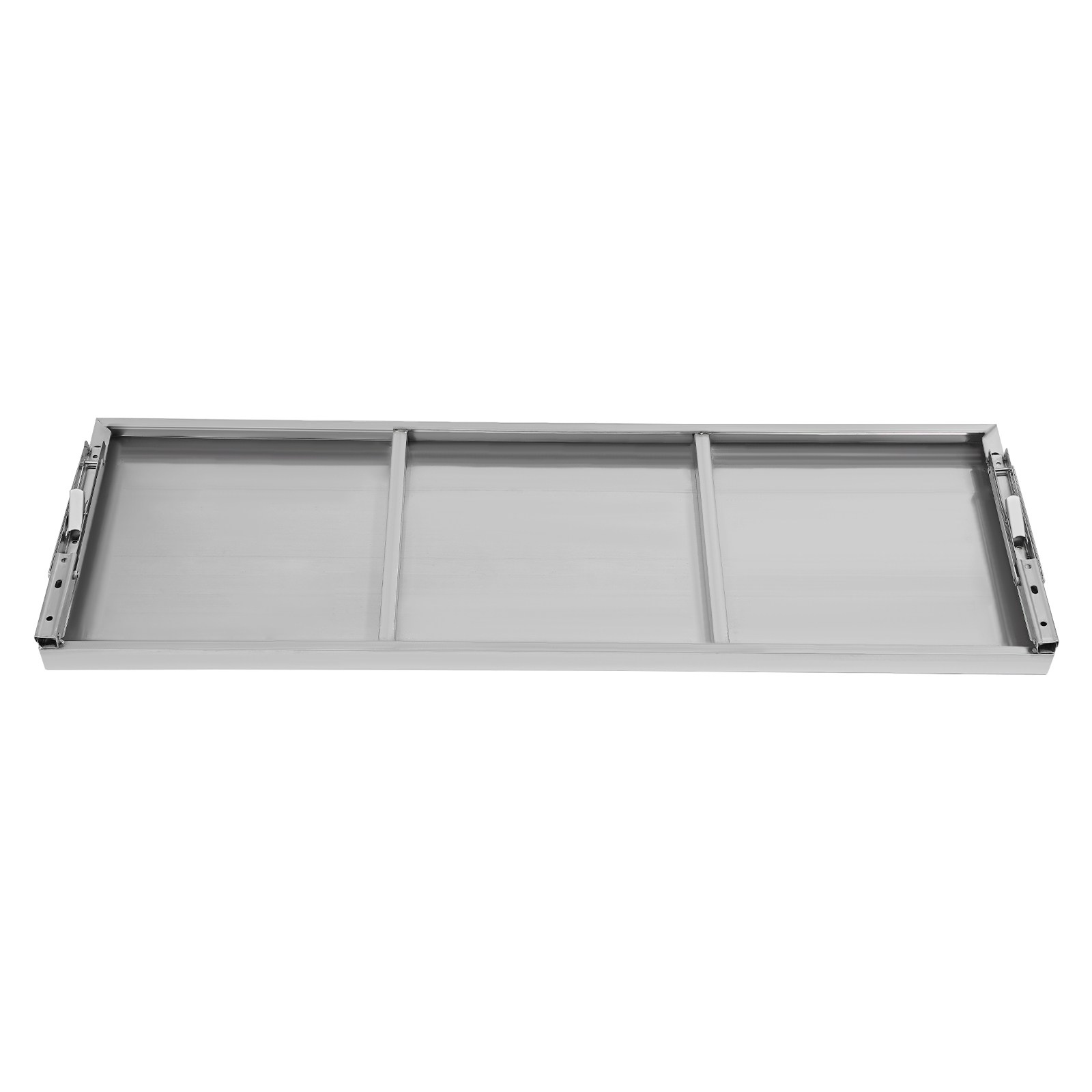 Edelstahl-Wandklapptisch 110 x 35 cm