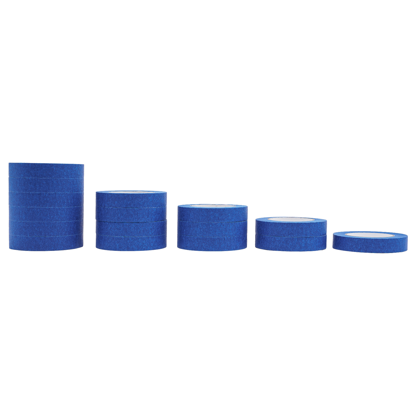 Maler-Kreppband, 54 Rollen, 24 mm x 55 m, blau, Abdeckband Maler-Kreppband, 54 Rollen, 24 mm x 55 m, blau, Abdeckband