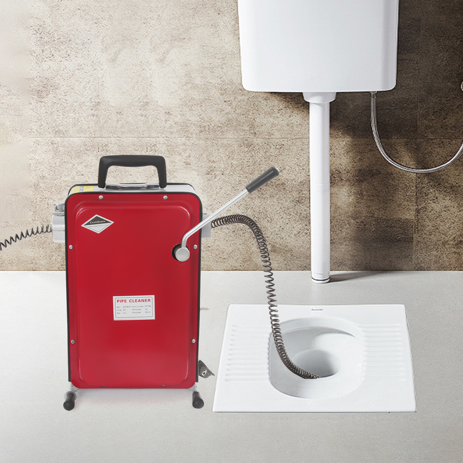 390W 20-130mm Electric Pipe Cleaning Machine, Pipe Cleaning Machine, Pipe Unclogging and Cleaning Machines 390W 20-130mm Electric Pipe Cleaning Machine, Pipe Cleaning Machine, Pipe Unclogging and Cleaning Machines