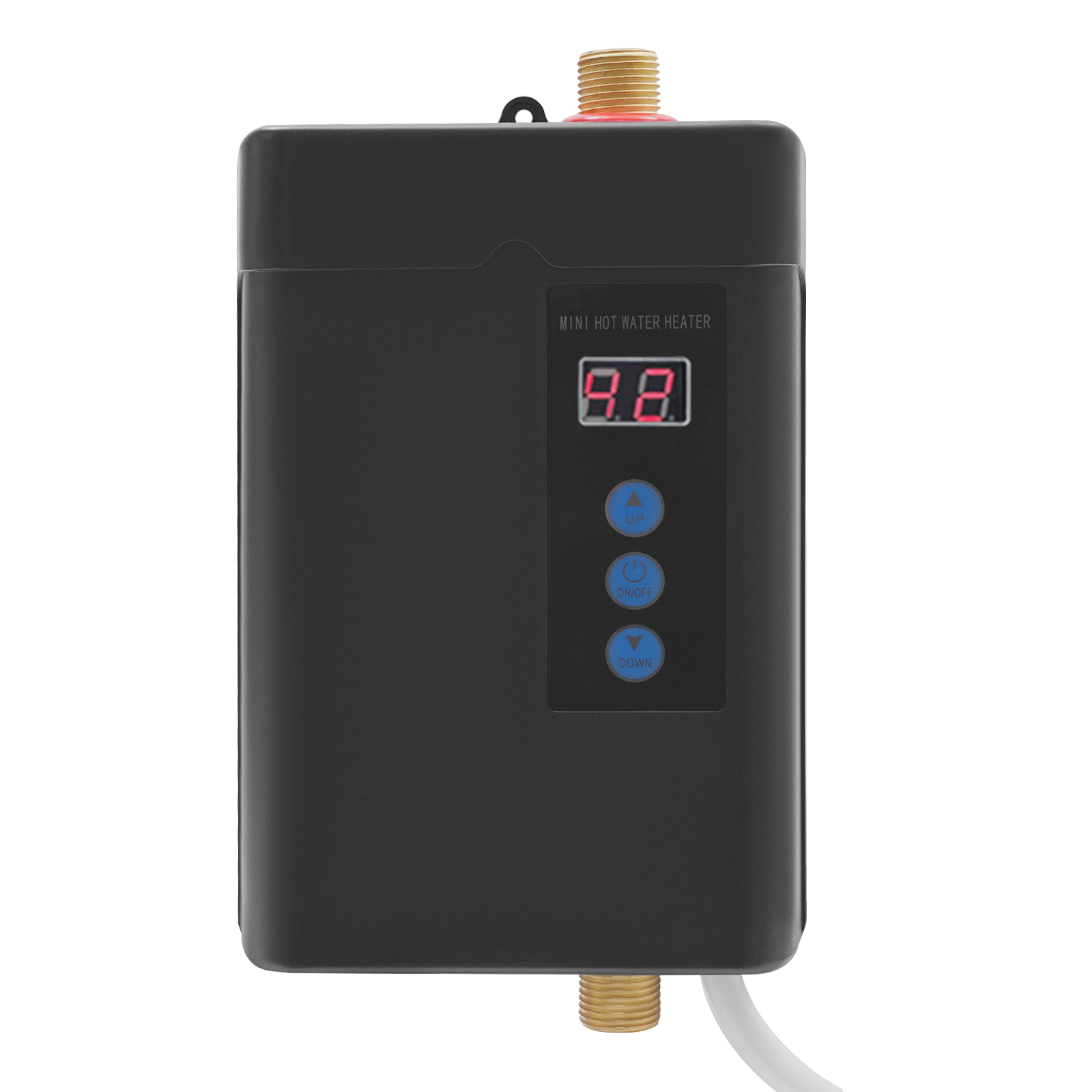 Elektrischer Warmwasserbereiter DC-Warmwasserbereiter Touchscreen-Durchlauferhitzer für den Einsatz in Haushalten, Schulen, Krankenhäusern, Büros, Bars, Küchen und Badezimmern