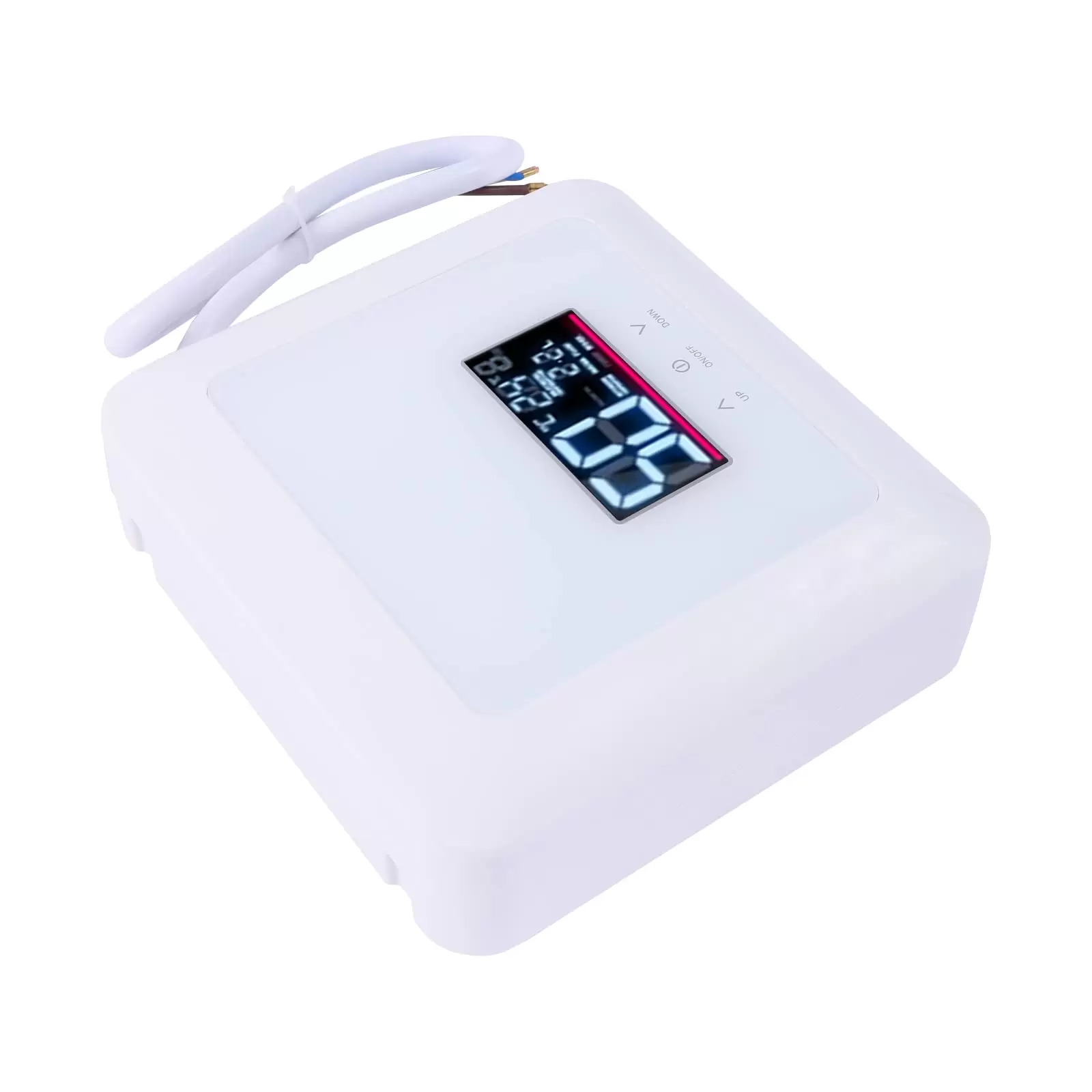 Tankless Elektrisch Sofortige Warmwasserbereiter Küche Bad Wandhängend 7.5 kW 30-55°C Steckerfertiges Smart Heater mit LCD-Display Tankless Elektrisch Sofortige Warmwasserbereiter Küche Bad Wandhängend 7.5 kW 30-55°C Steckerfertiges Smart Heater mit LCD-Display