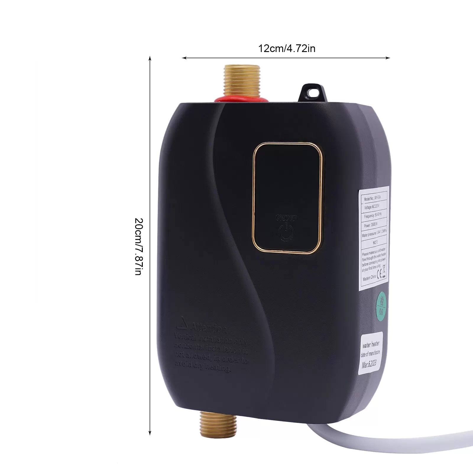 Durchlauferhitzer Warmwasser Elektro Dusche Tankless Heizung Bad Küche Durchlauferhitzer Durchlauferhitzer Warmwasser Elektro Dusche Tankless Heizung Bad Küche Durchlauferhitzer